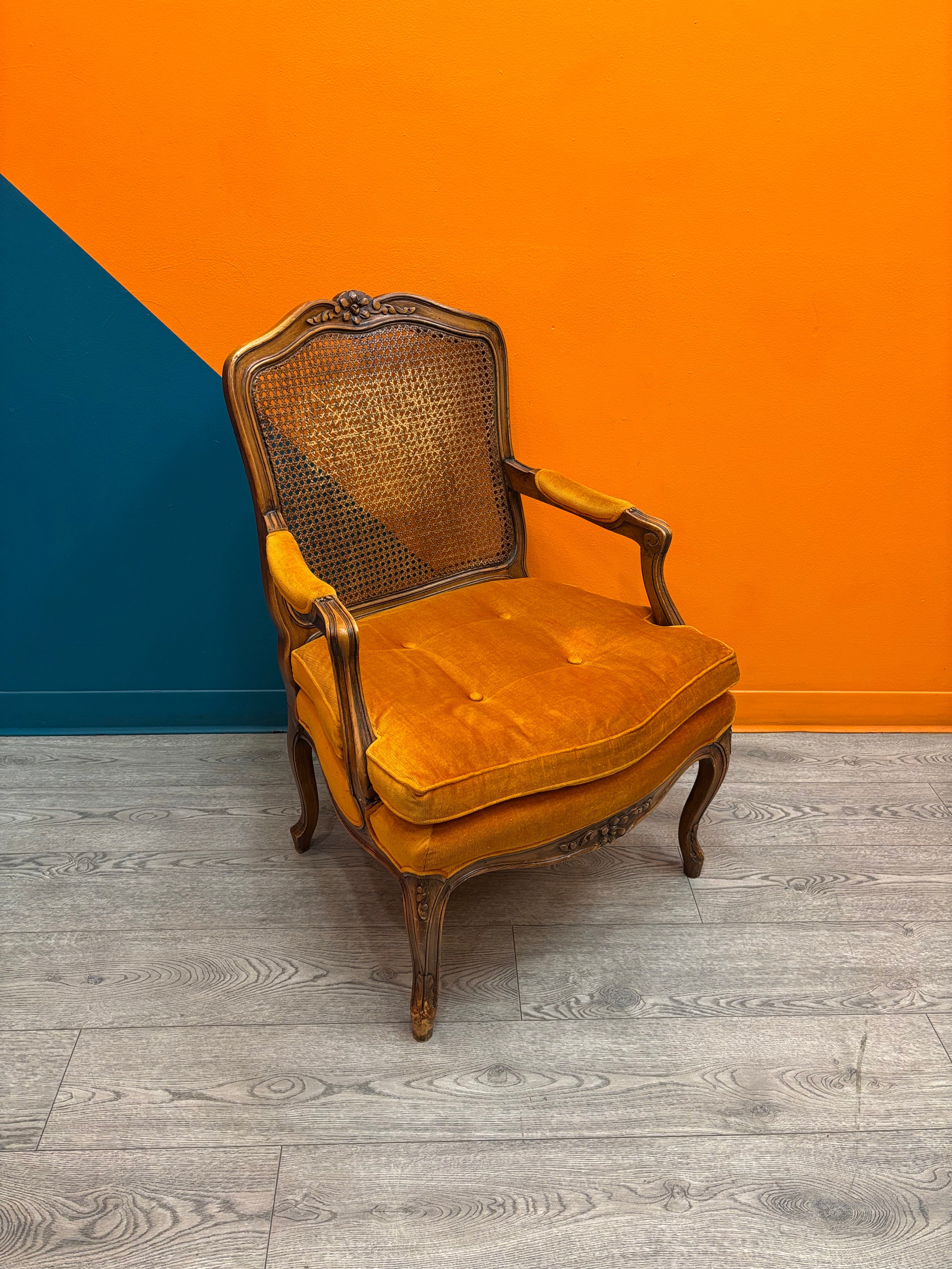 Orange Armchair