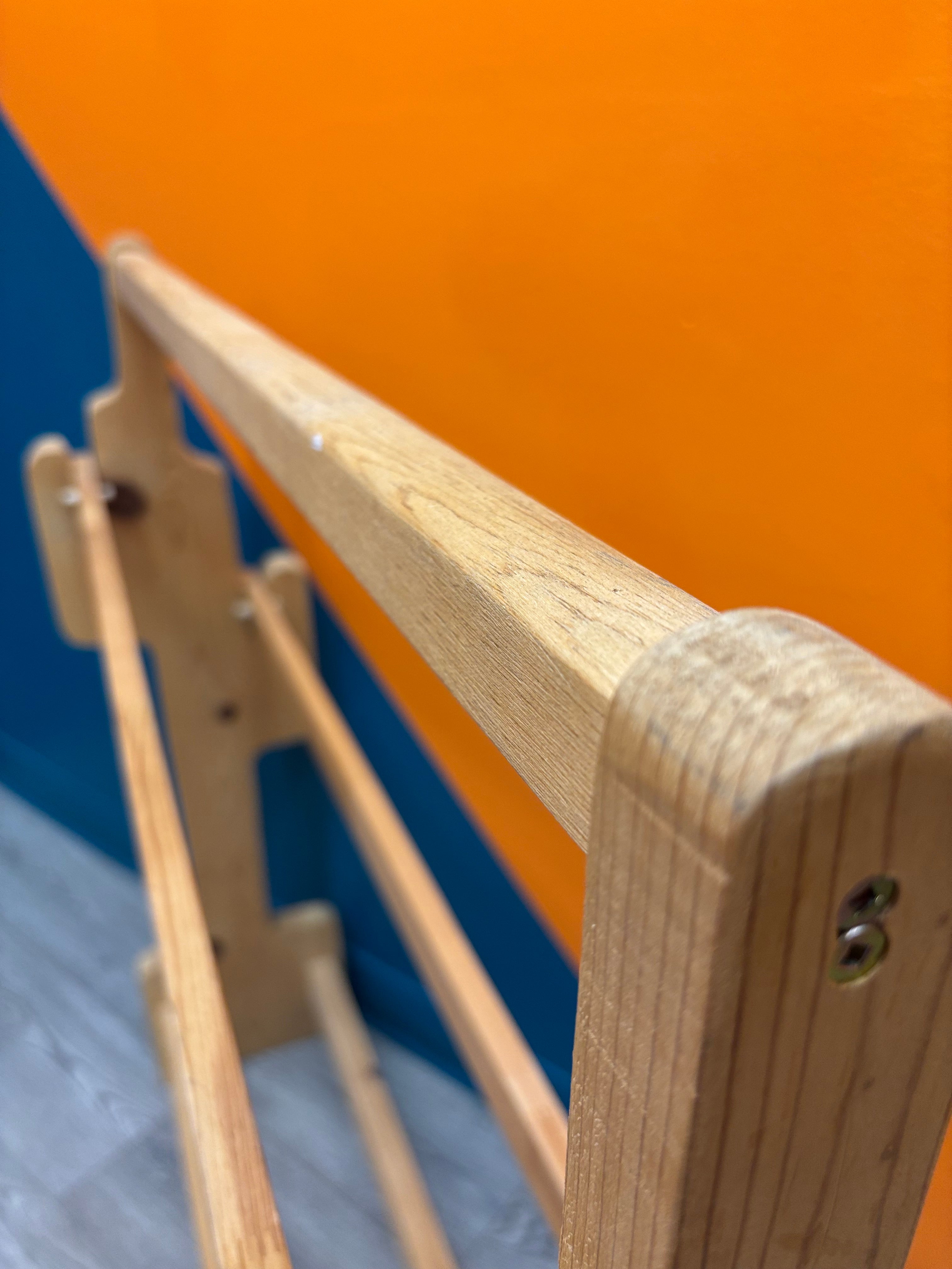 Wooden Blanket Rack