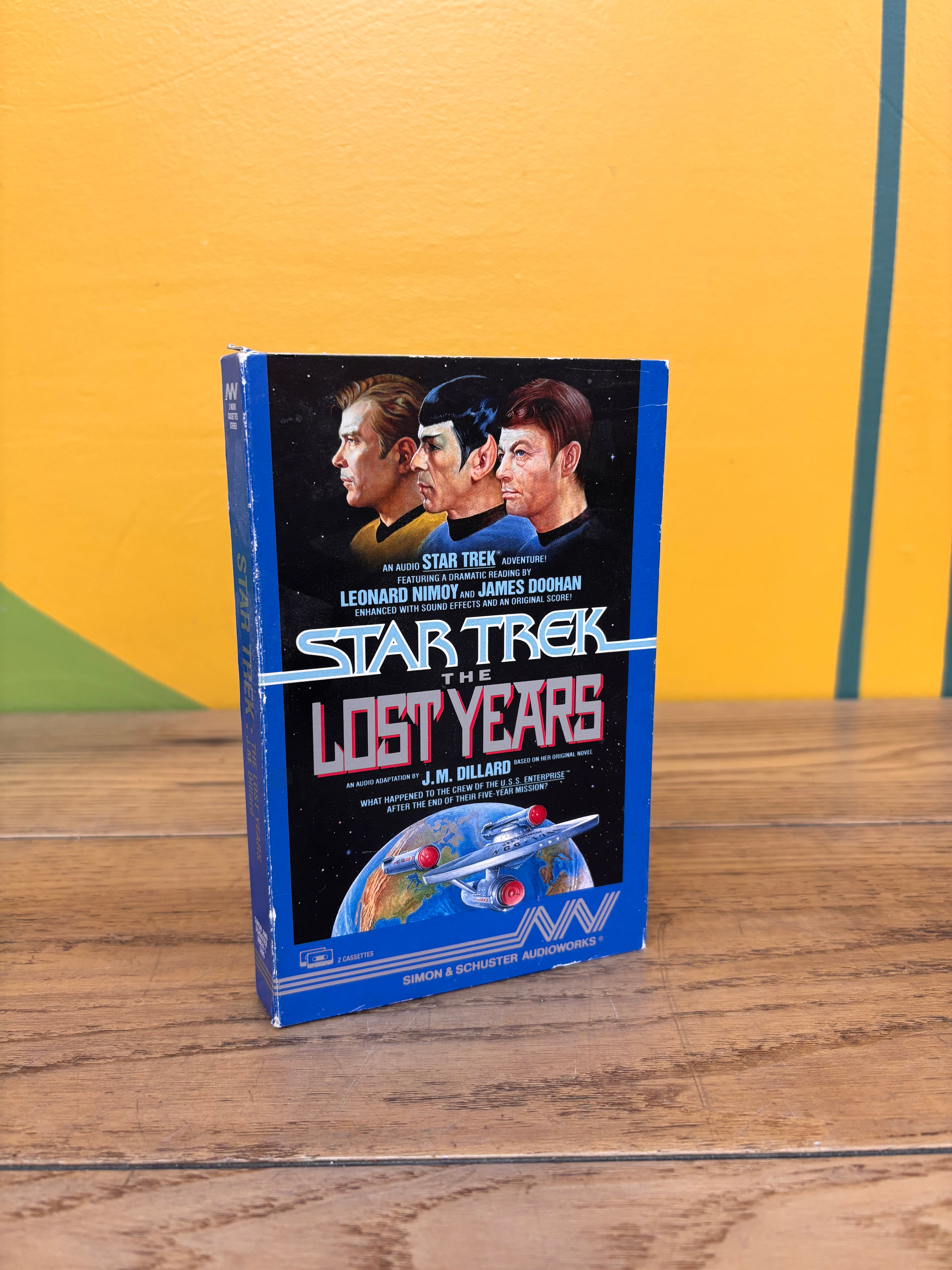 Star Trek: The Lost Years by J.M Dillard 1989 Cassette Set