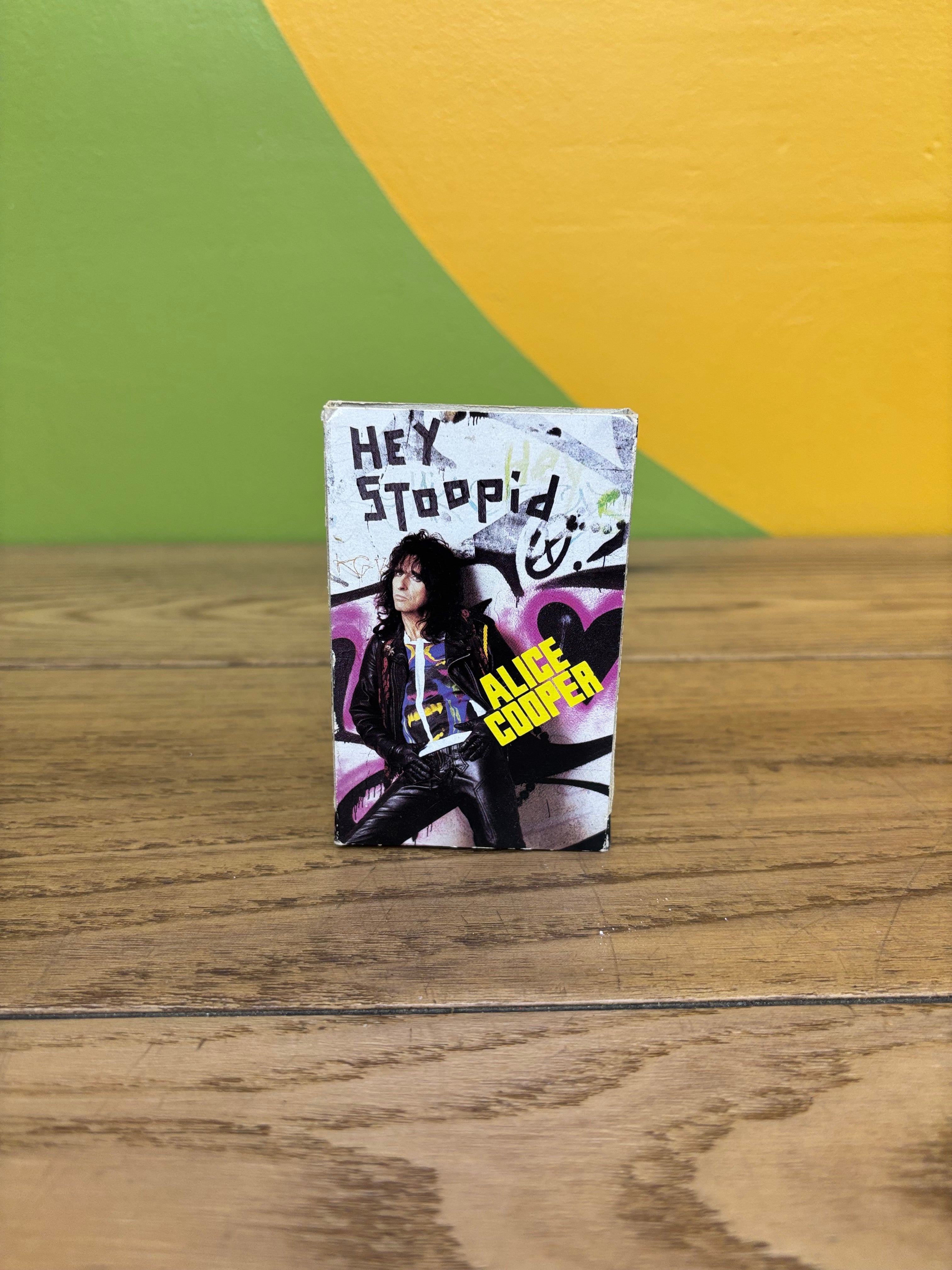Alice Cooper Cassette - Hey Stoopid