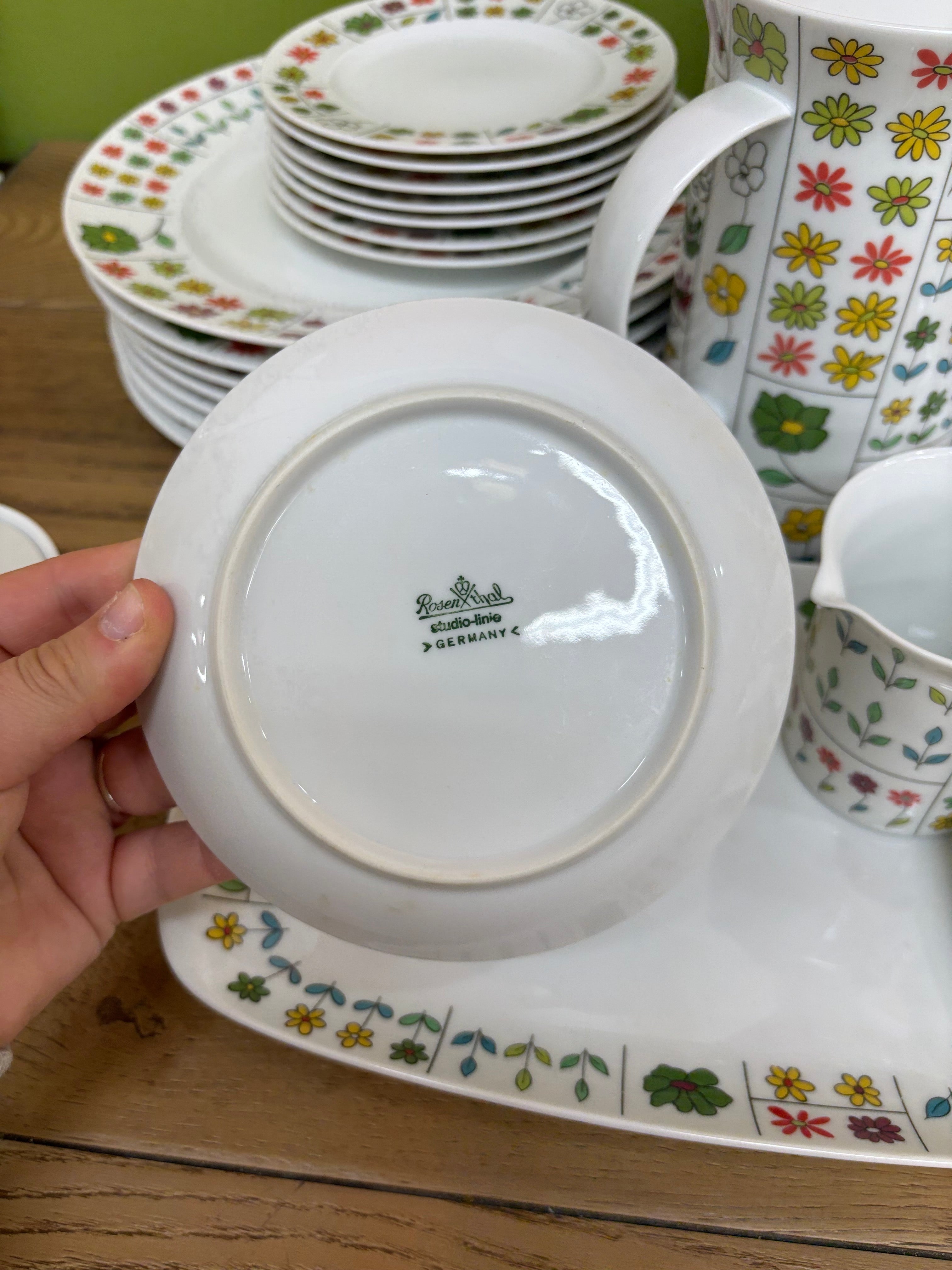 Large Piemonte Floral Set by Rosenthal