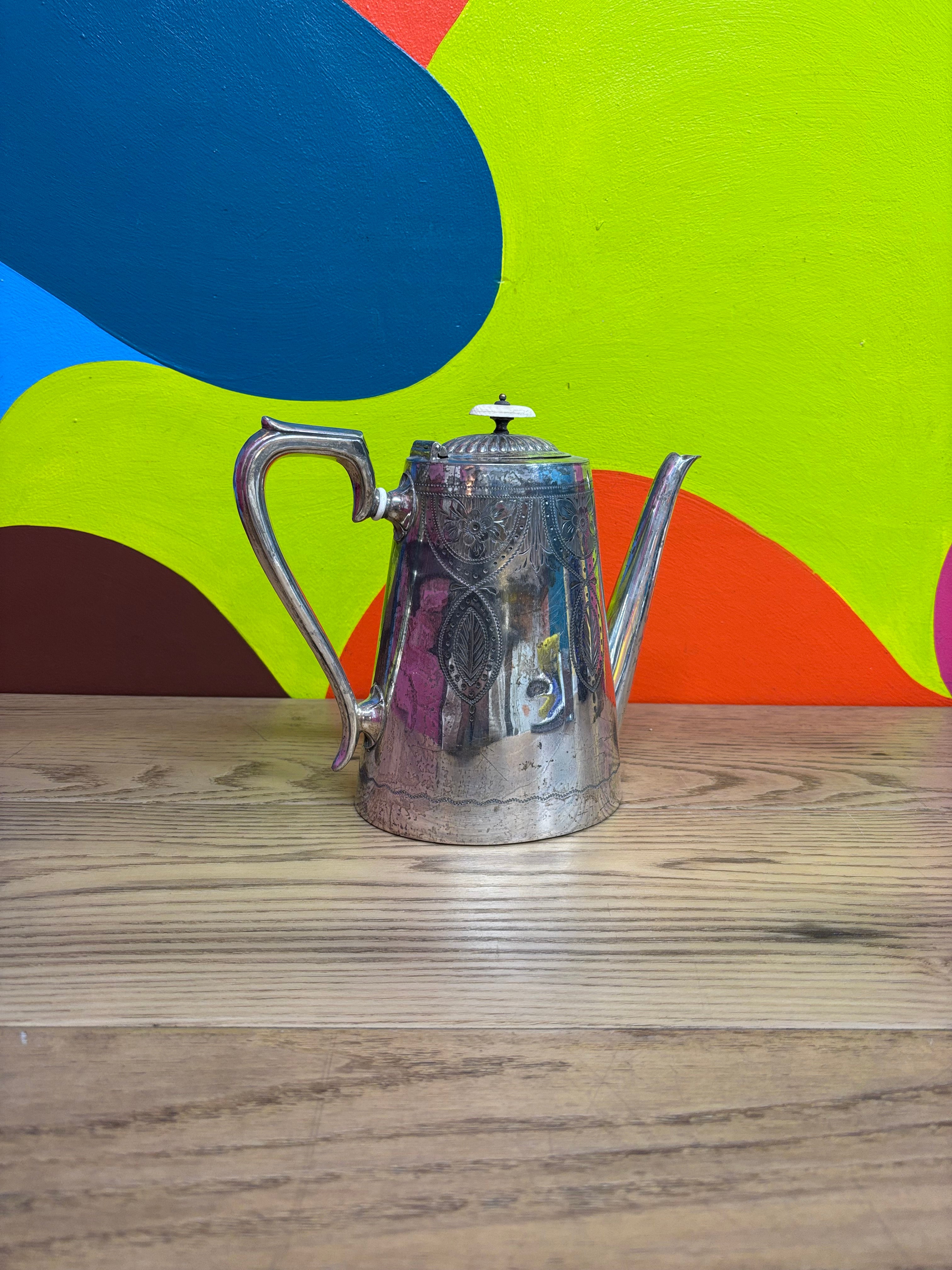 Silver Plated Coffee Pot