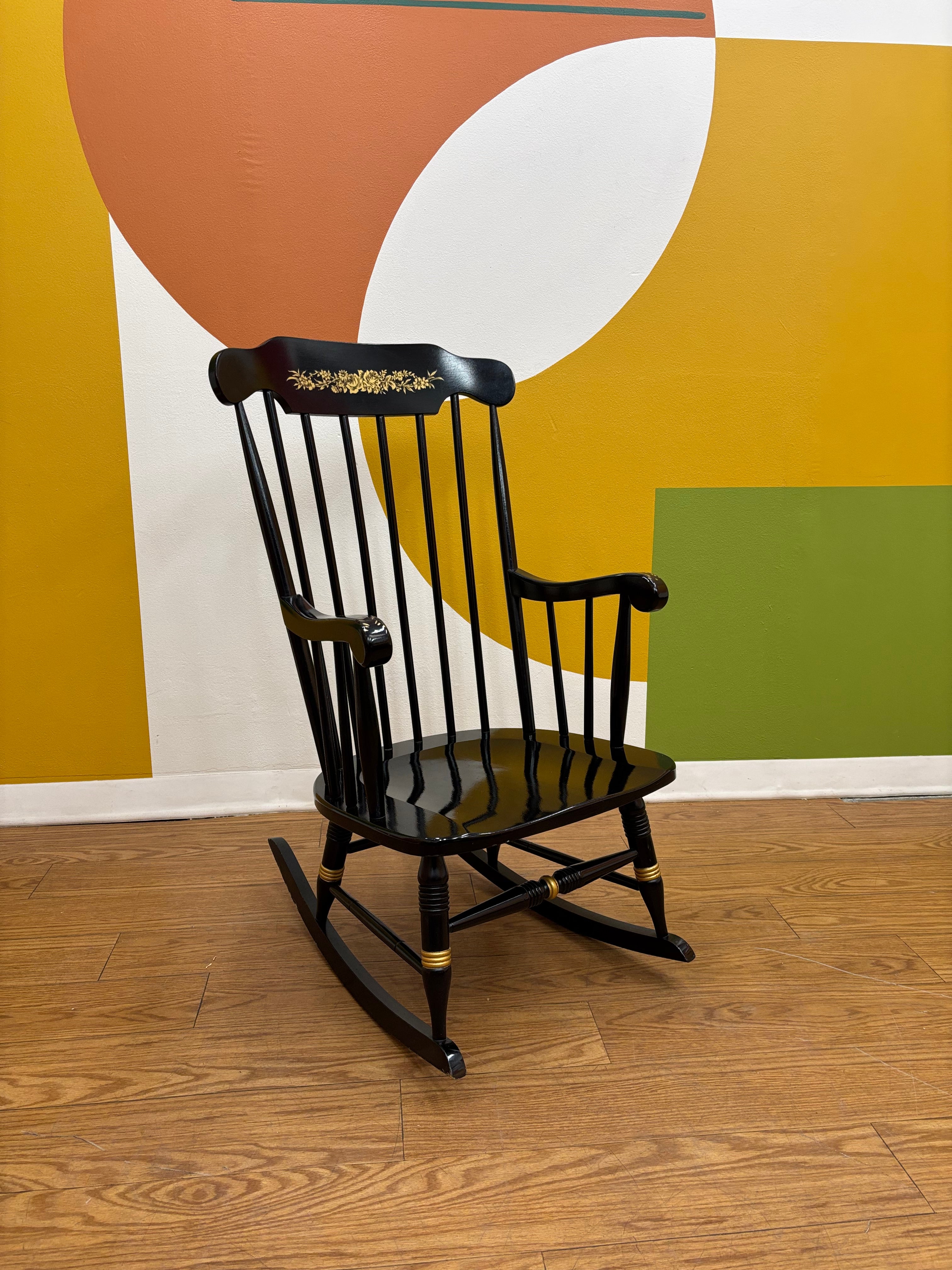 Black Rocking Chair