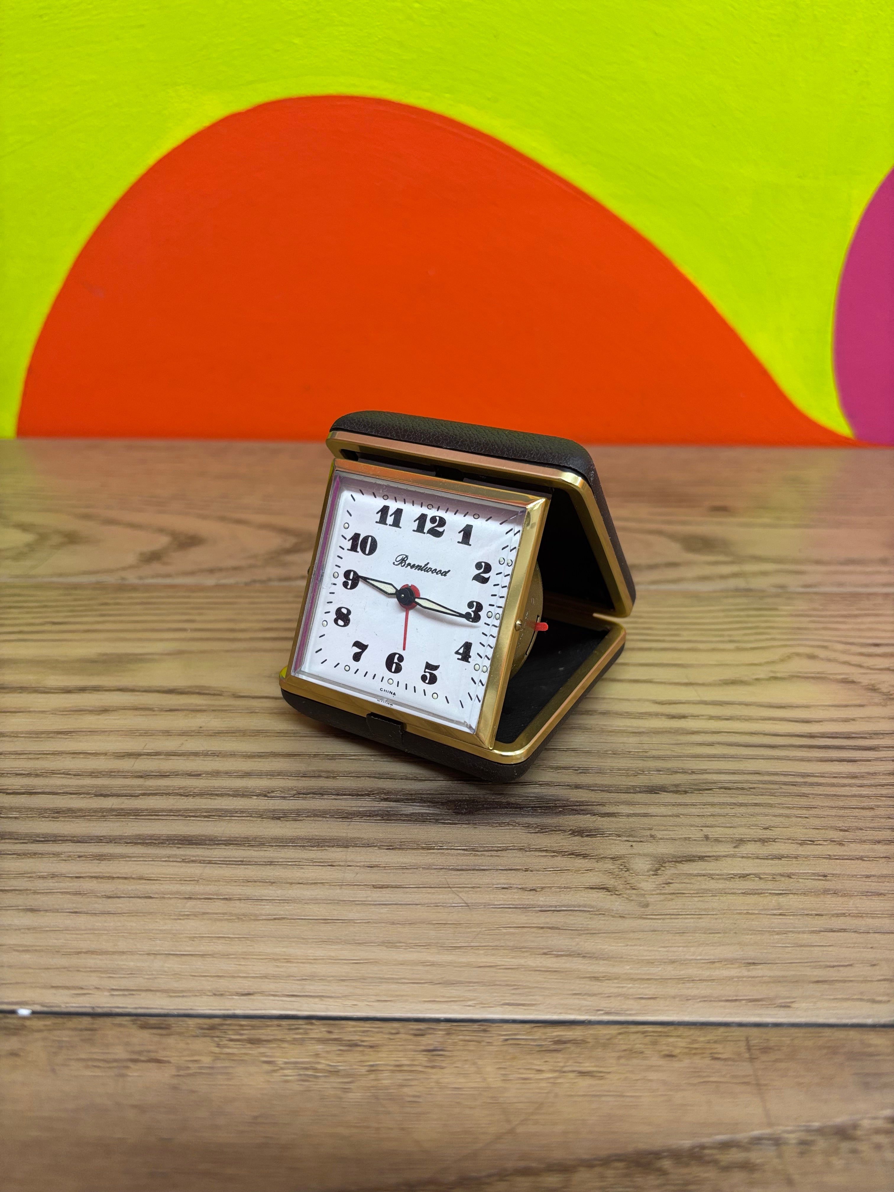 Brentwood Folding Alarm Clock