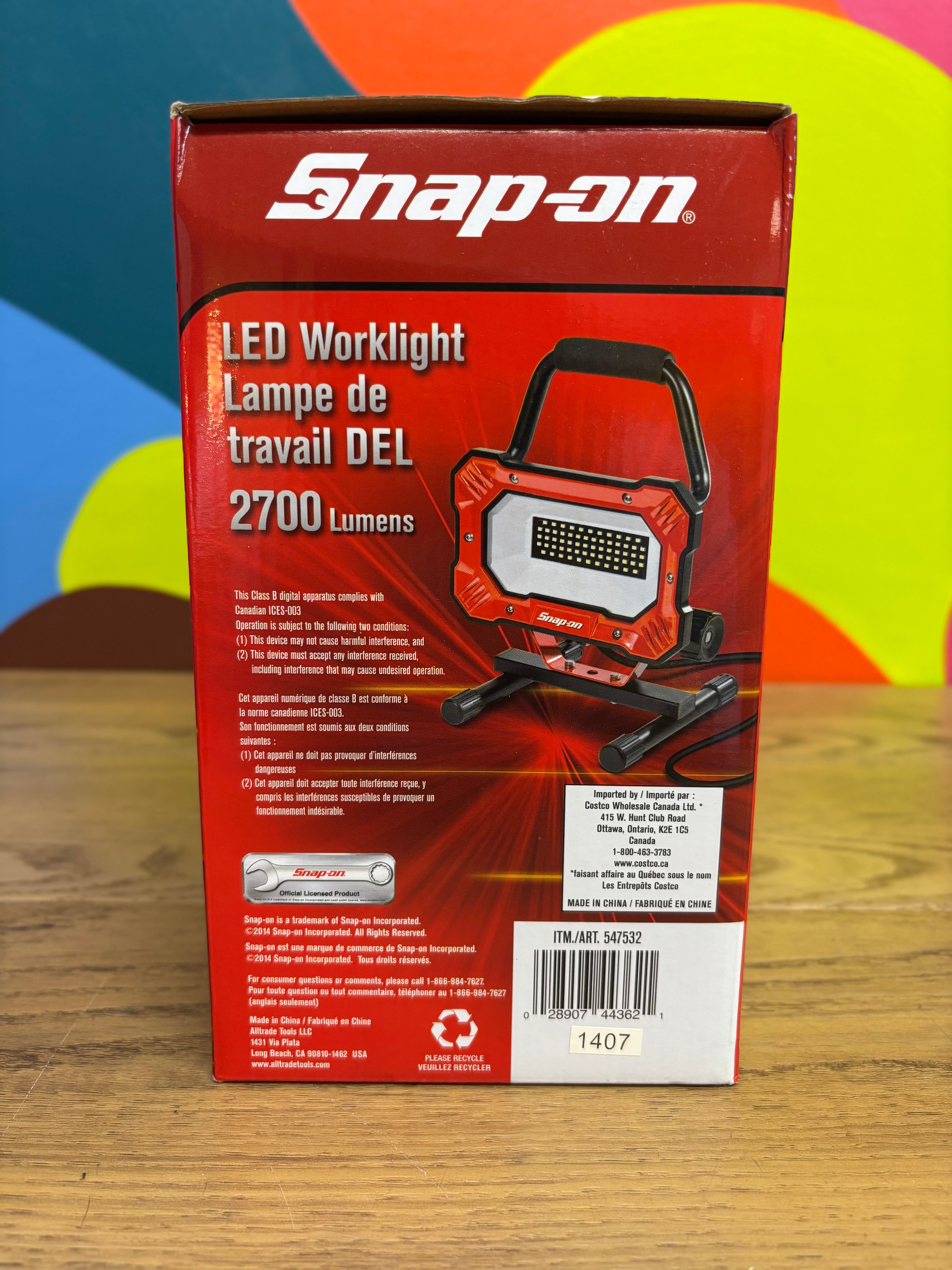 Snap-On LED Portable Work Light
