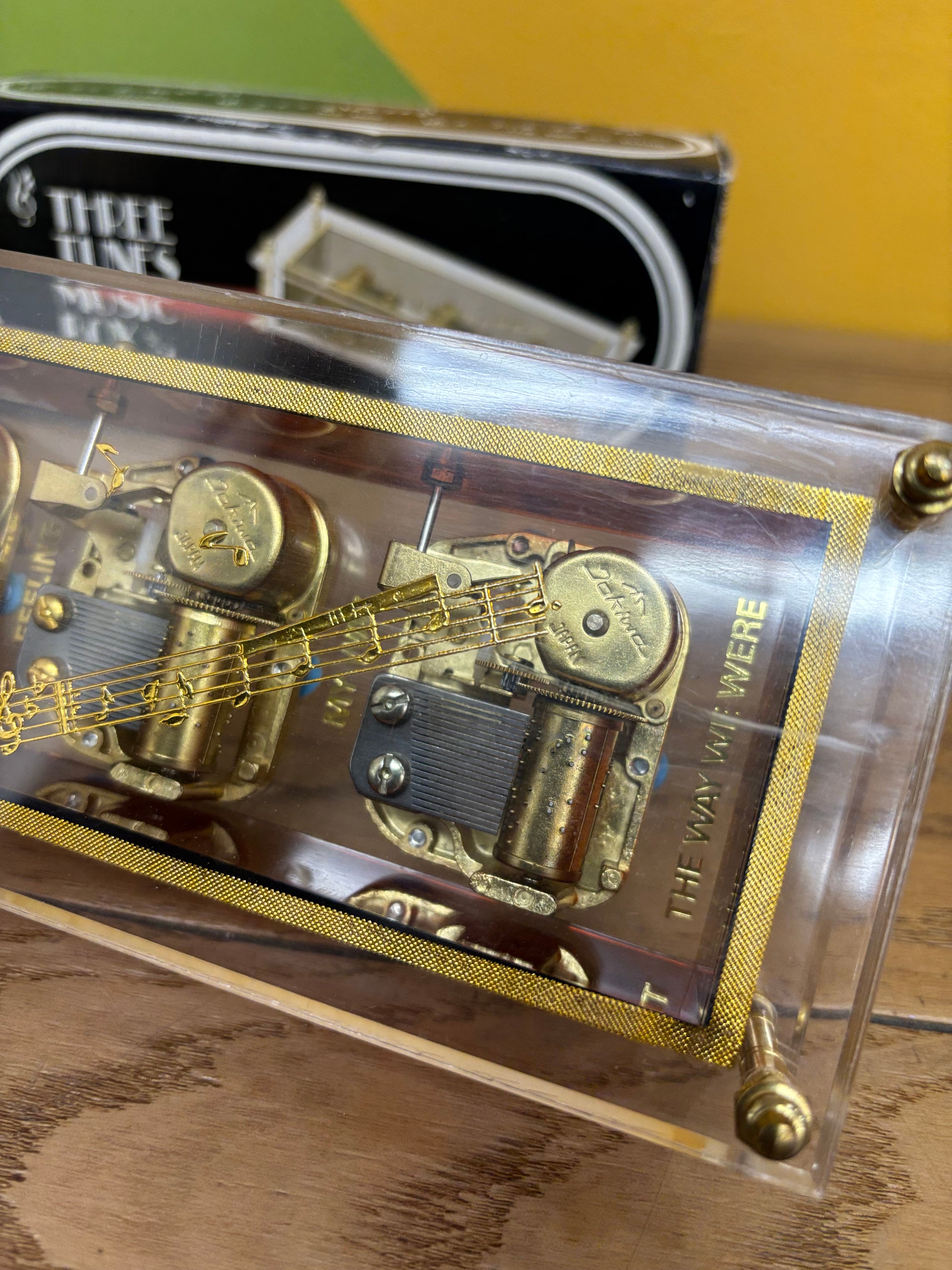 Three Tunes Music Box