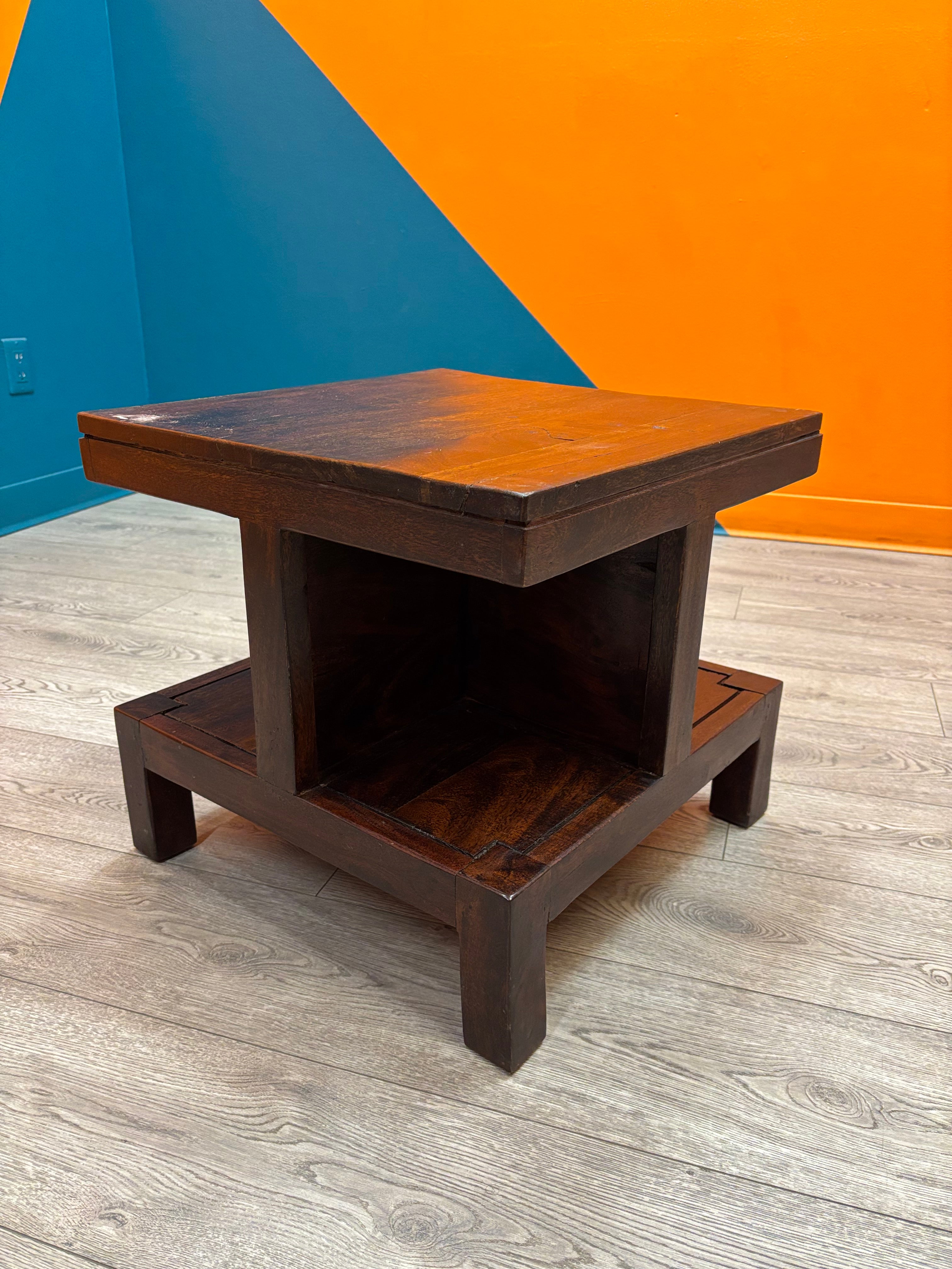 Solid Wood End Table #2