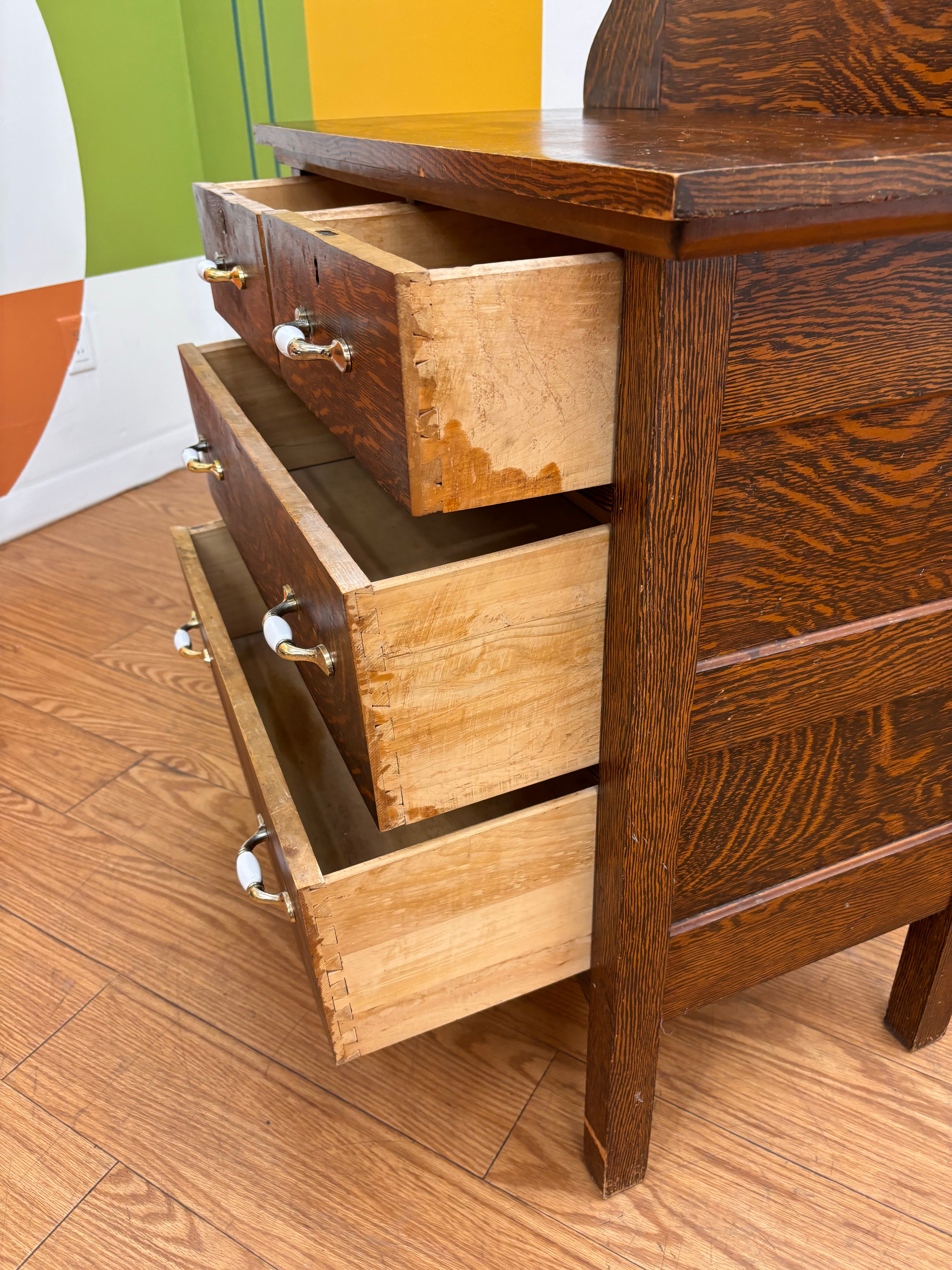 Wood Vanity Dresser