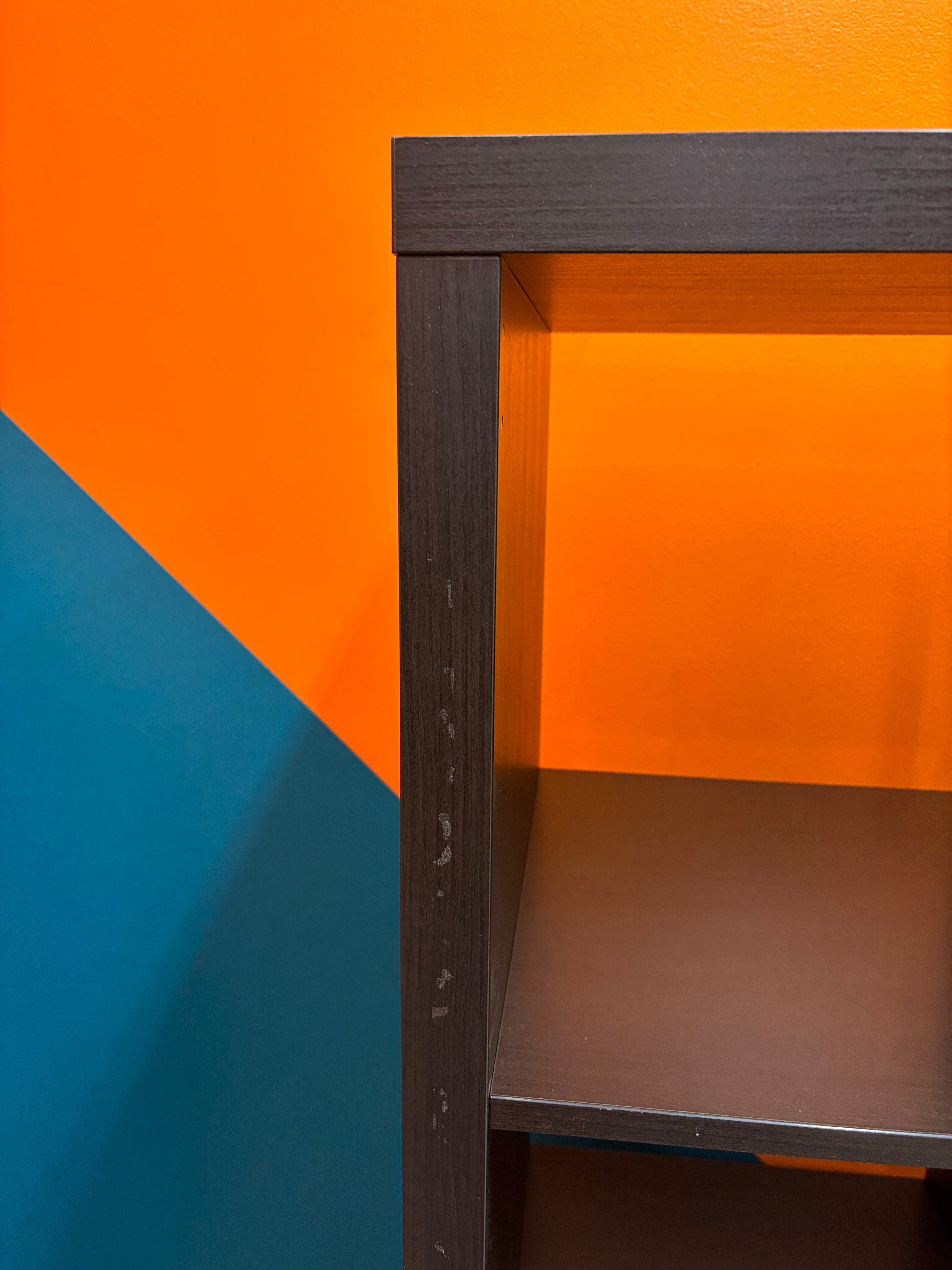 Black Kallax Shelf - 8 Cube