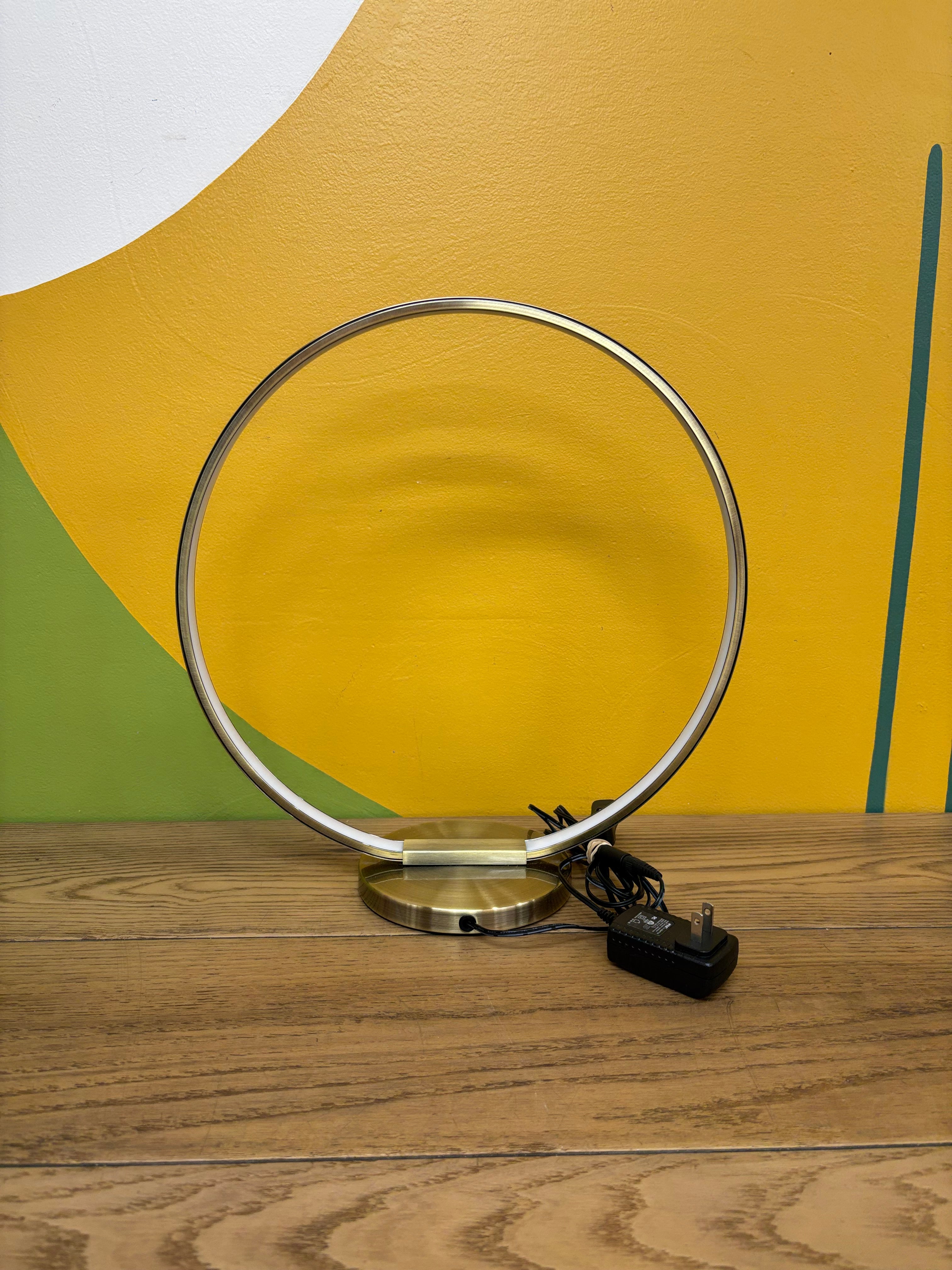 Round LED Table Lamp (2 available)