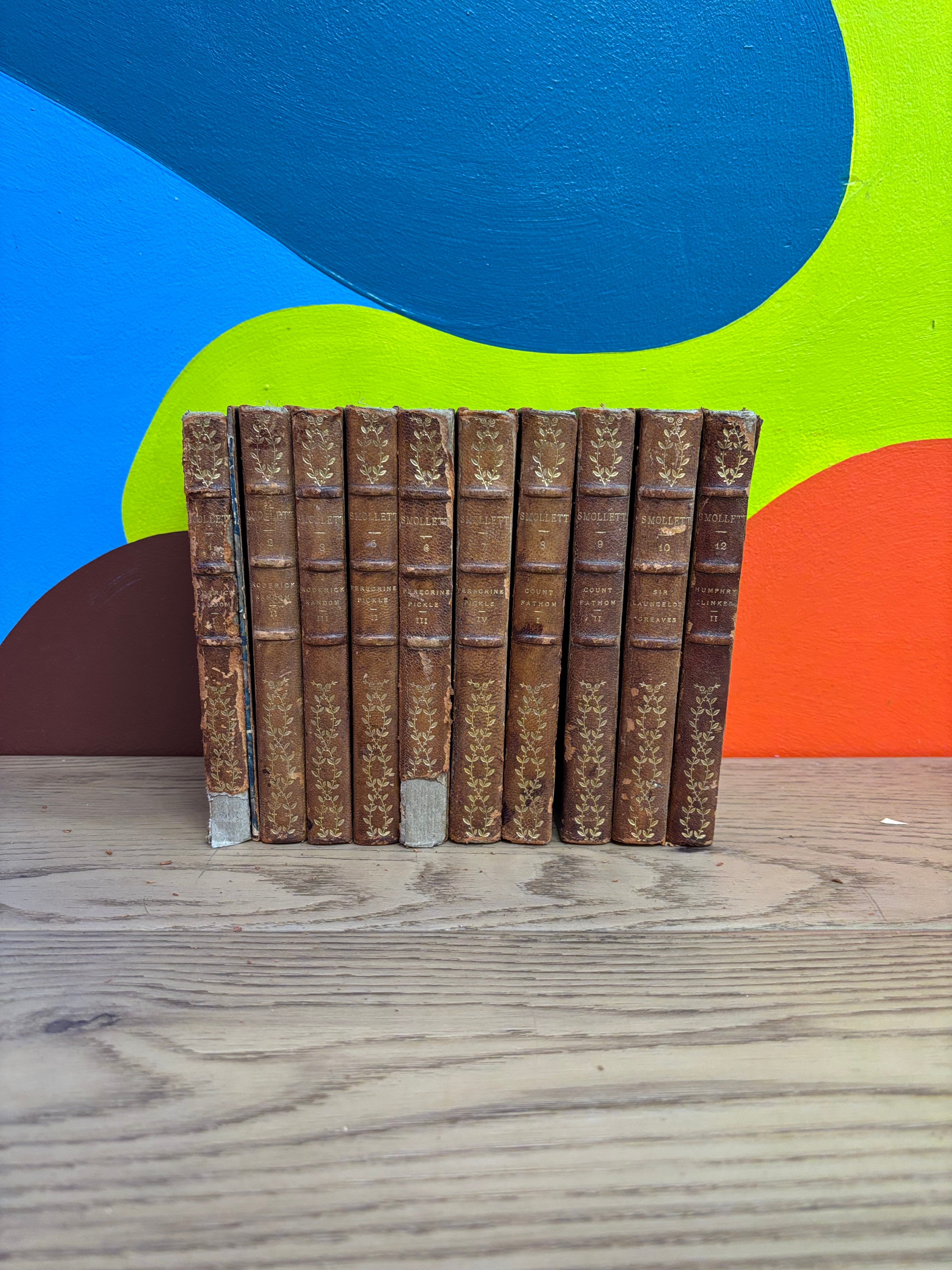 Collection of Tobias Smollett Books