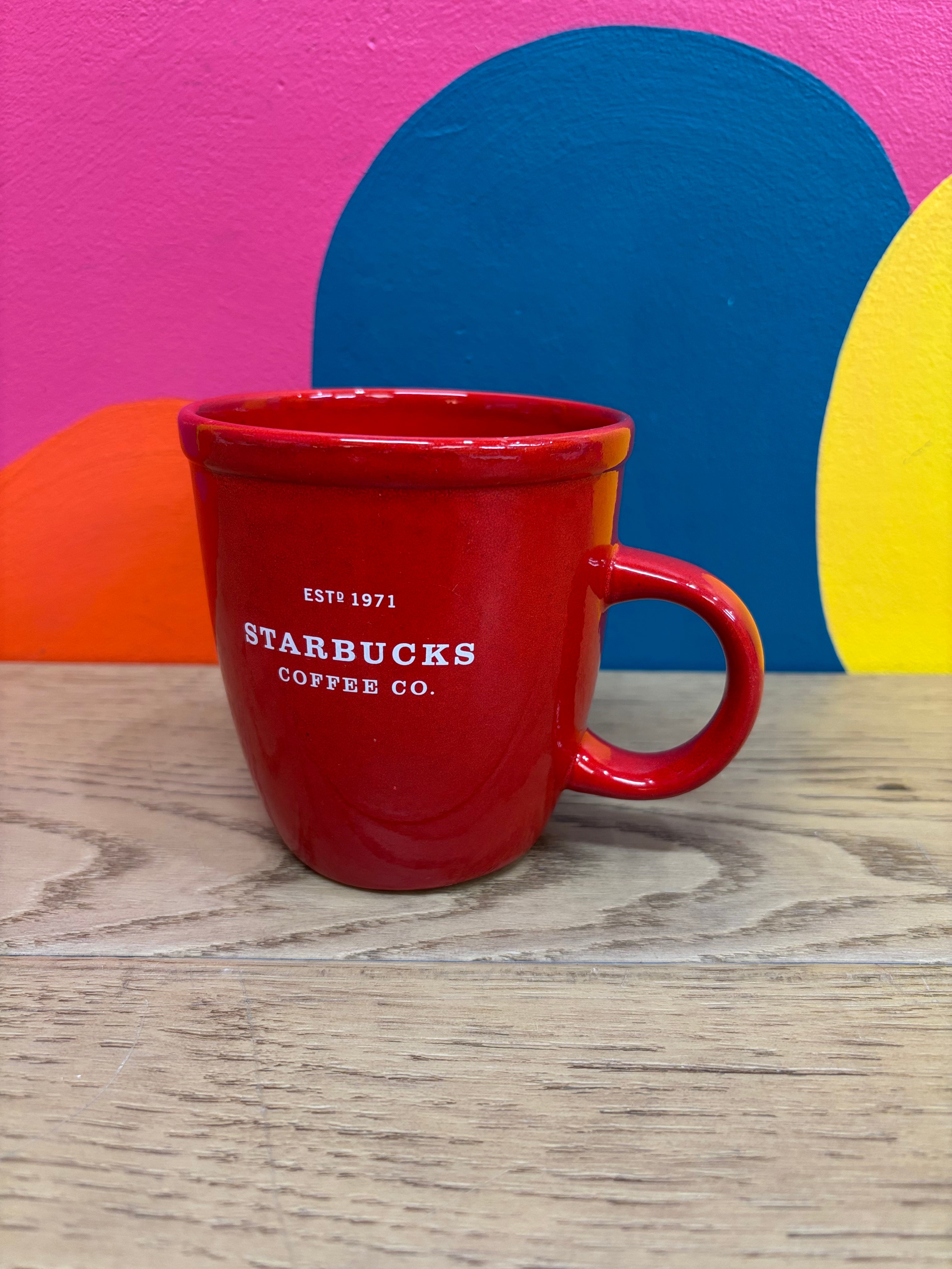 Starbucks Barista Mug 2001 - Red