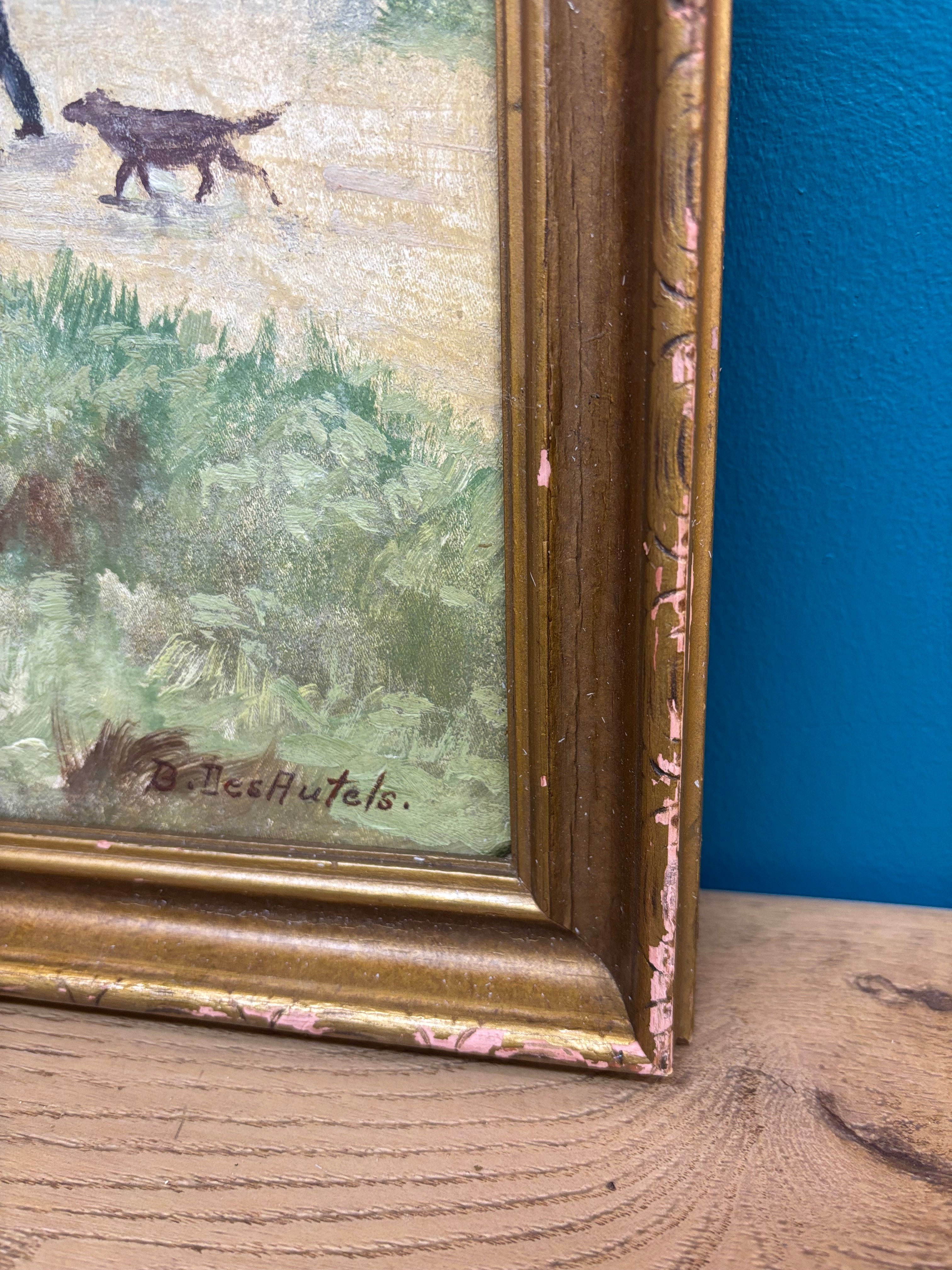 Framed Western Print