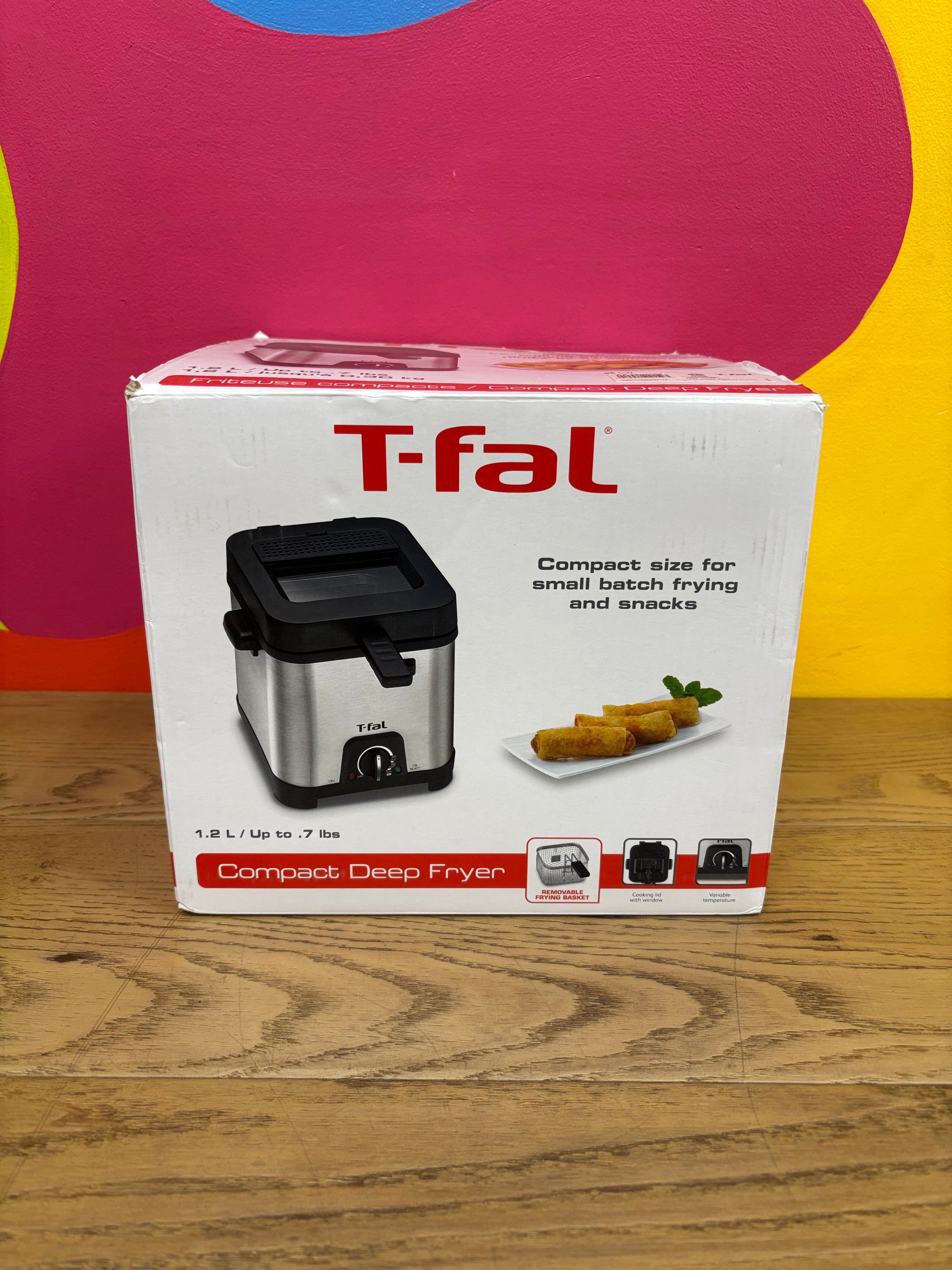 T-Fal Compact Deep Fryer
