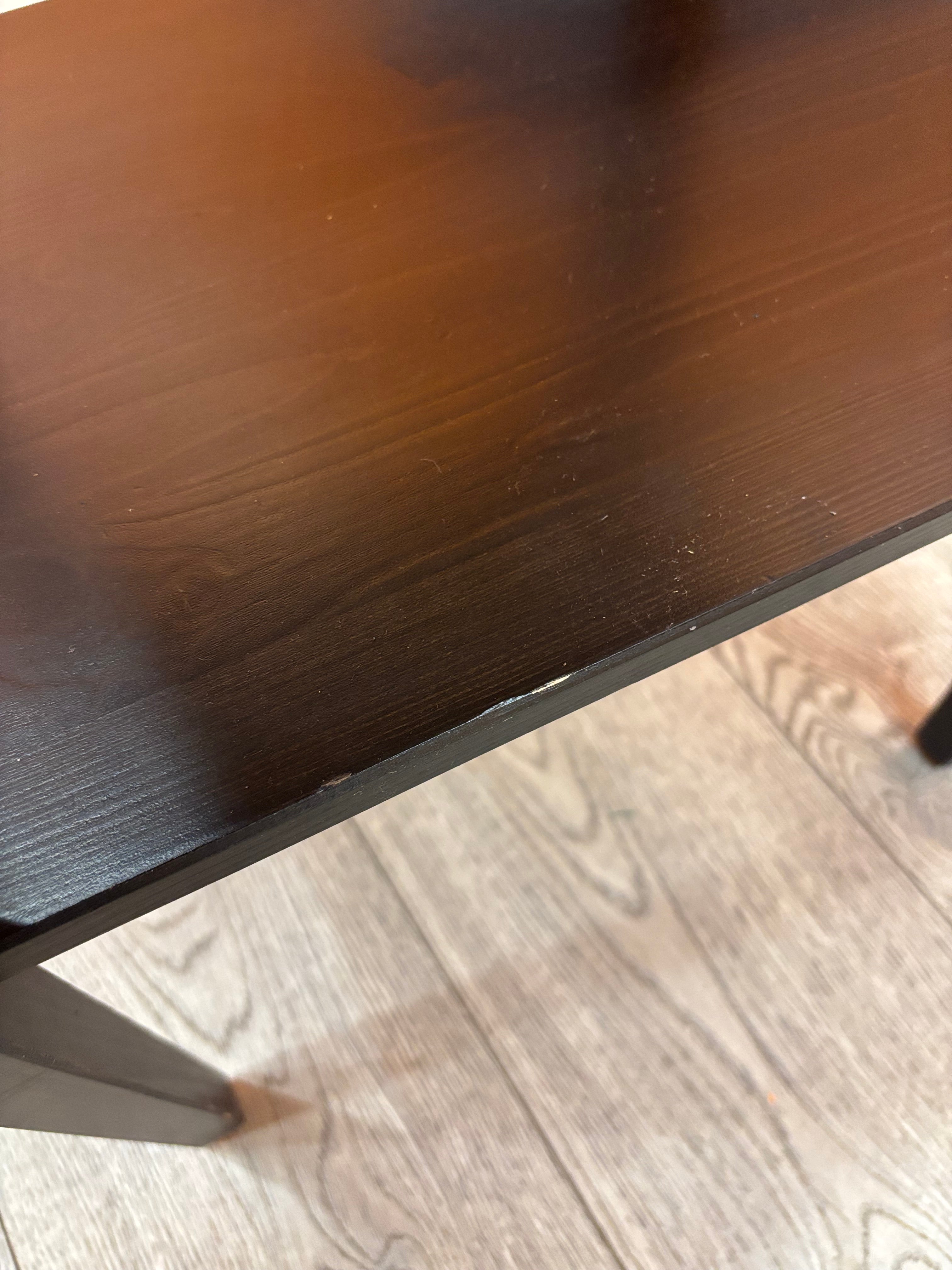 Square Black Side Table