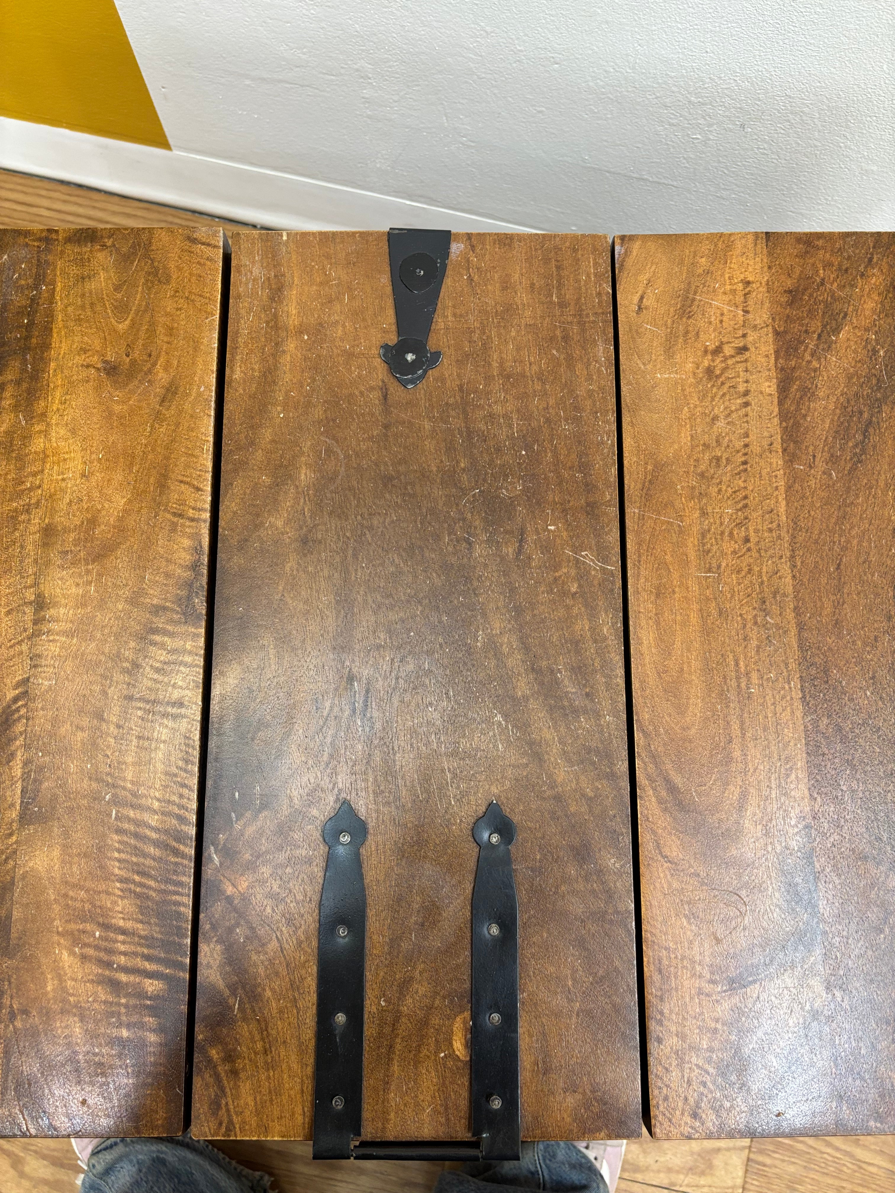 Wood Trunk Coffee Table