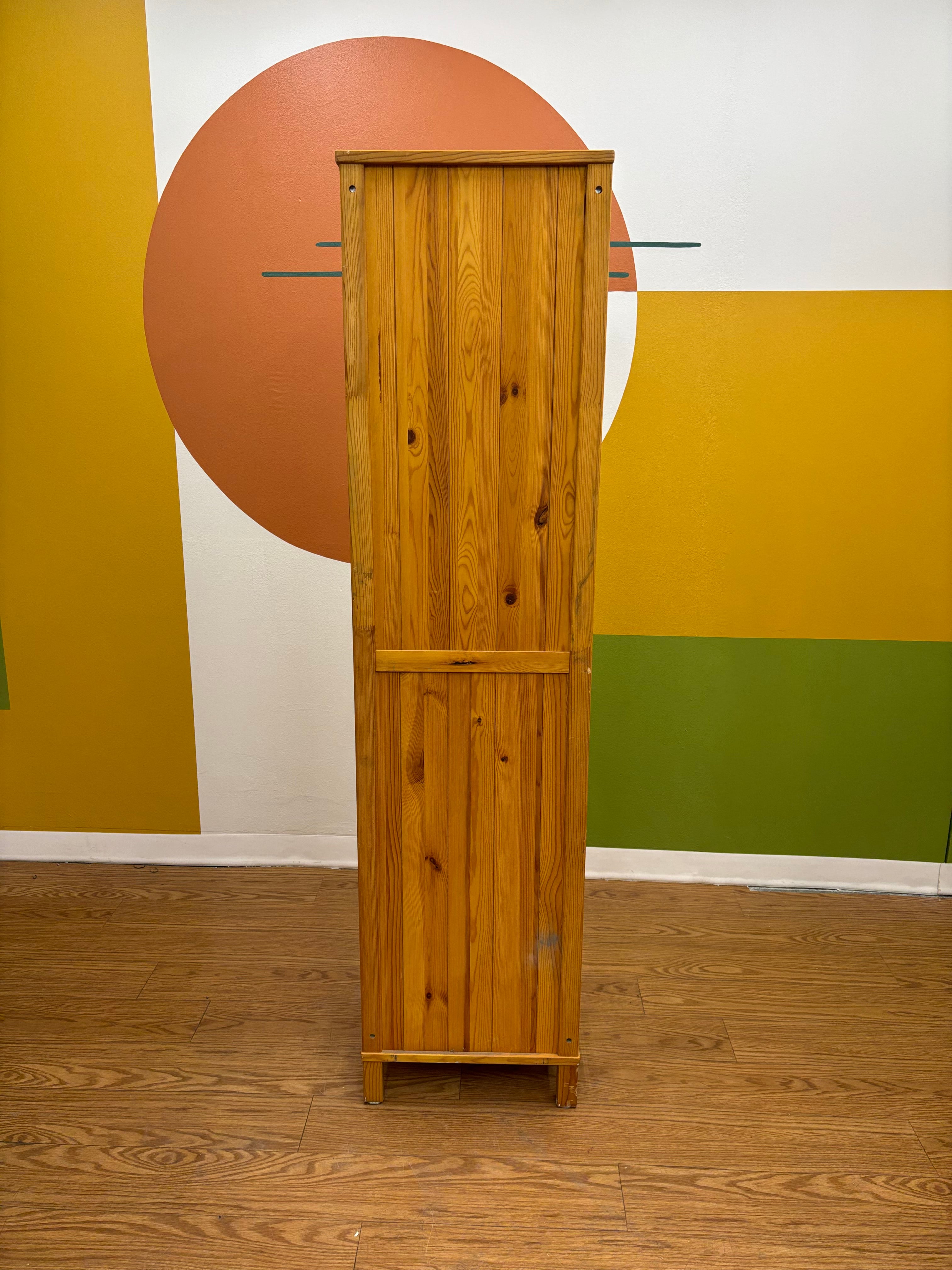 IKEA Wood & Glass Cabinet
