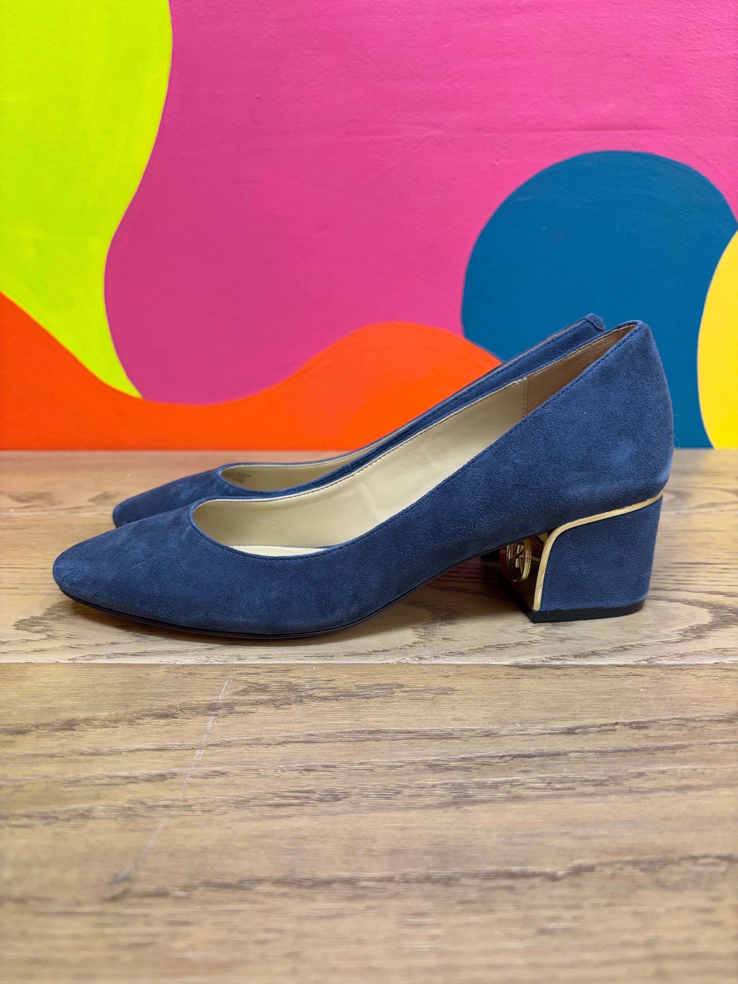 Michael Kors "Lana Pump" in Navy - Women's Size 7