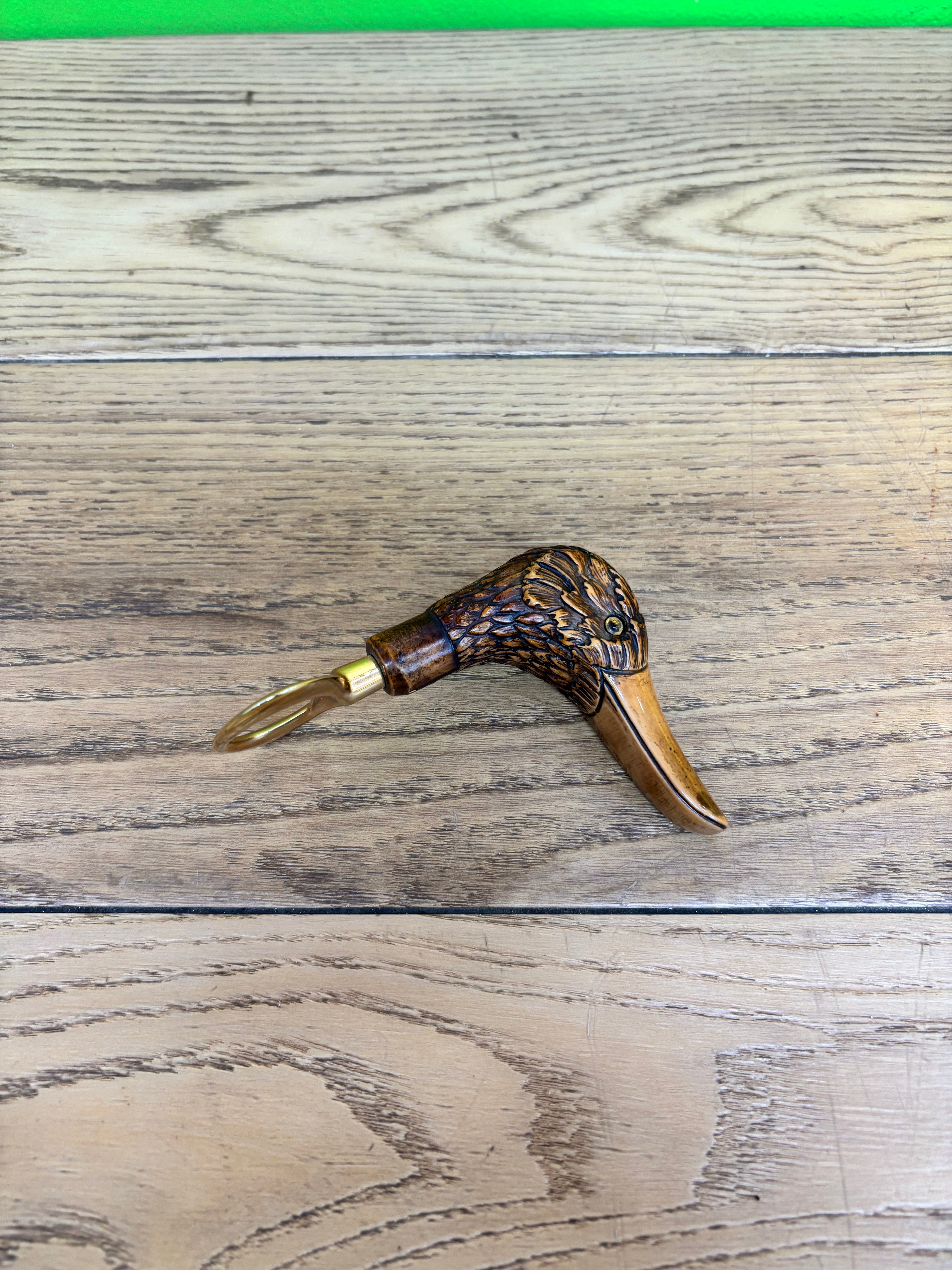 Carved Duck Bottle Opener