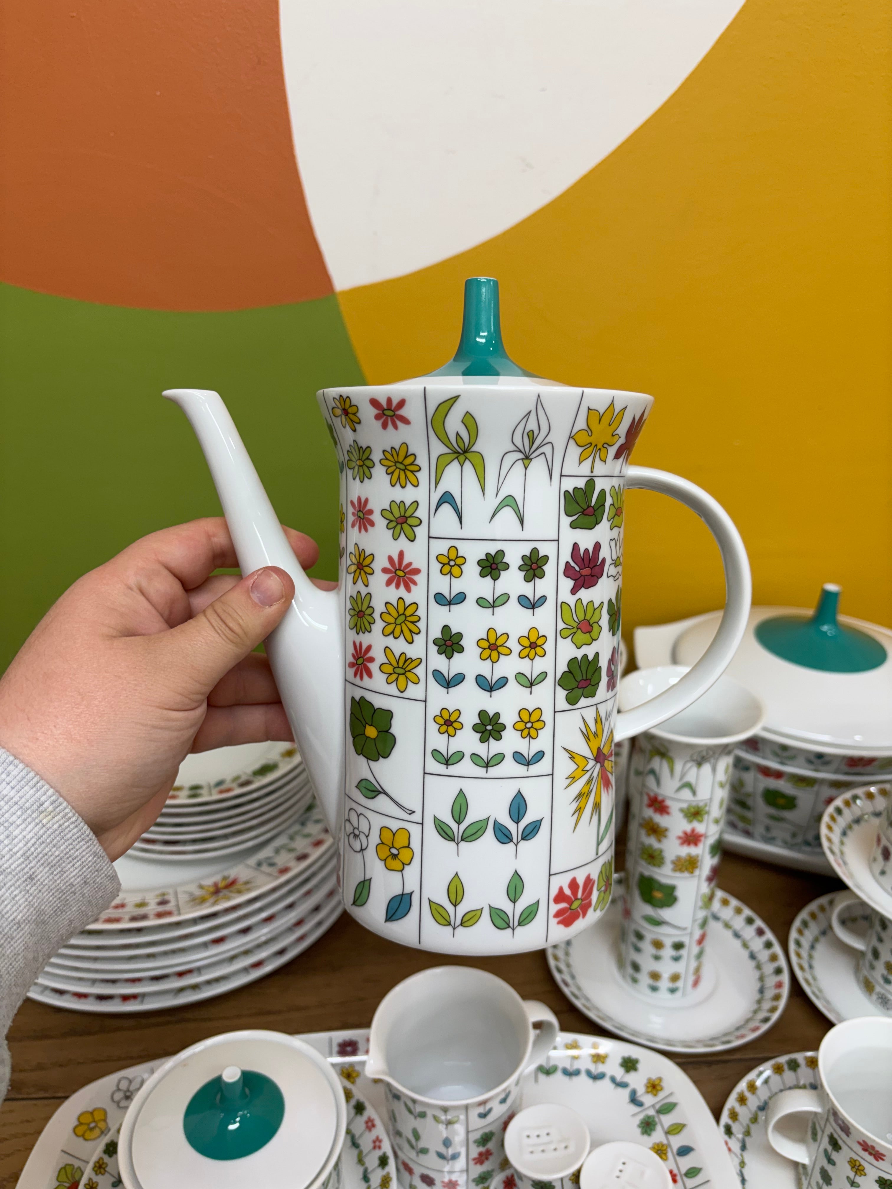 Large Piemonte Floral Set by Rosenthal