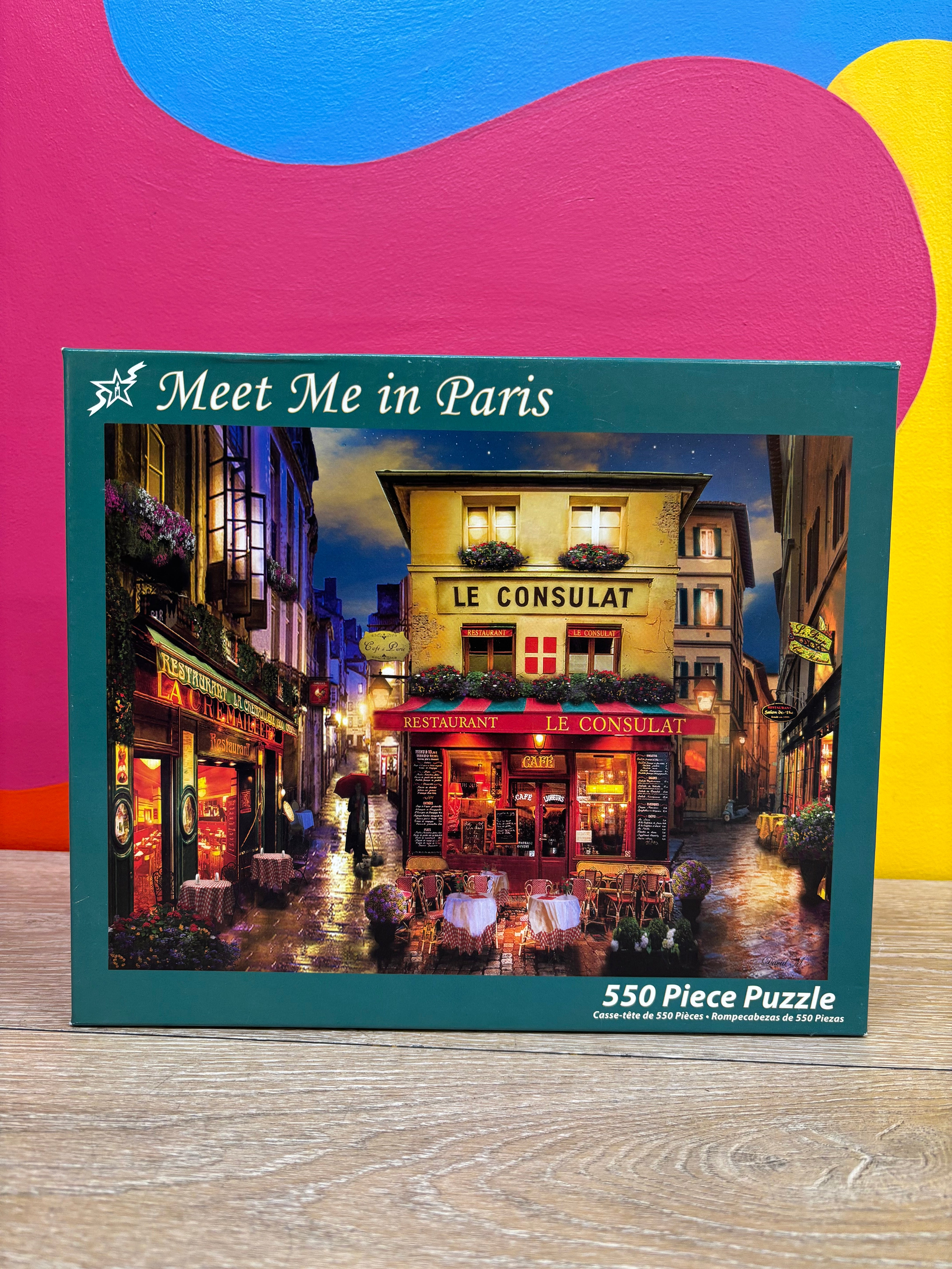 Meet Me in Paris 550 Piece Puzzle