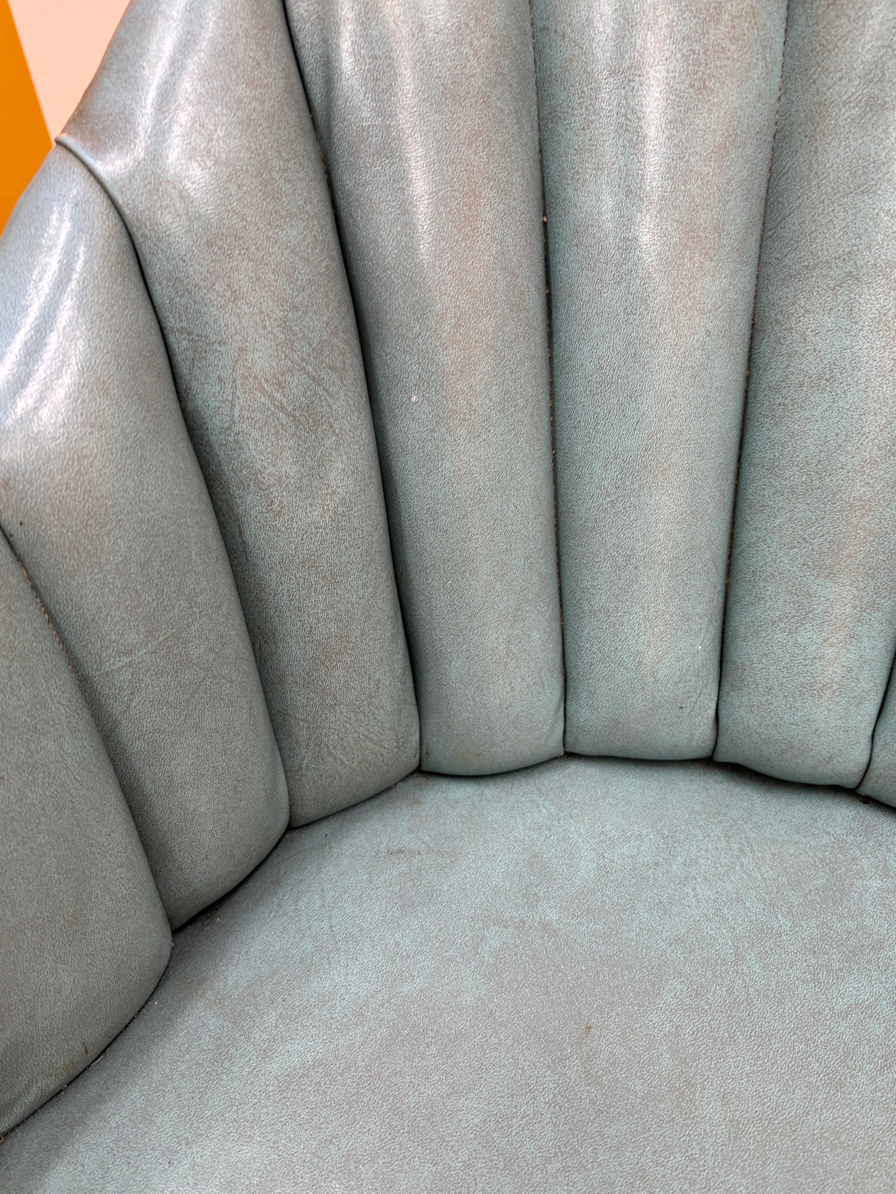 Blue Accent Armchair