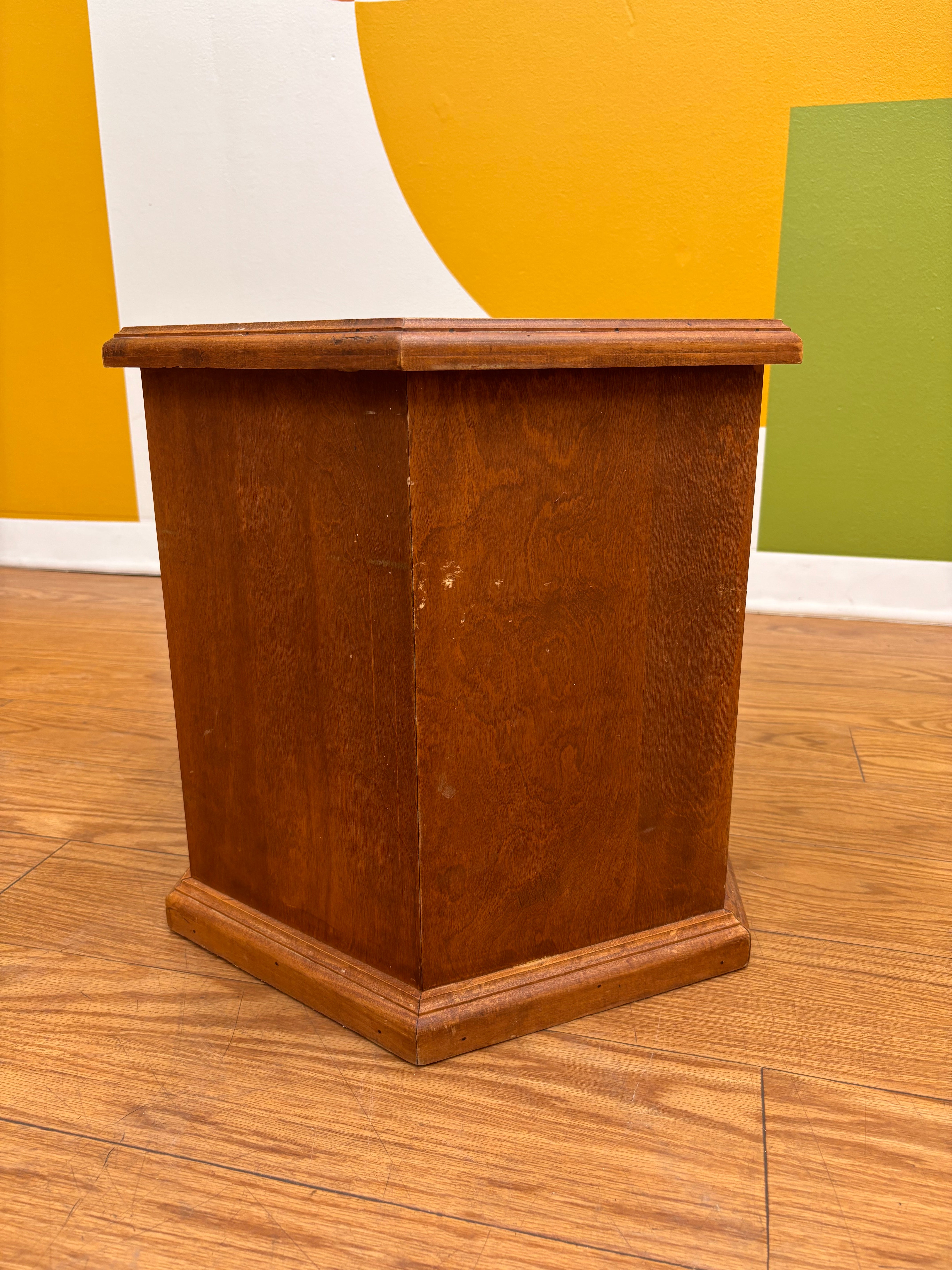 Hexagon End Table #2