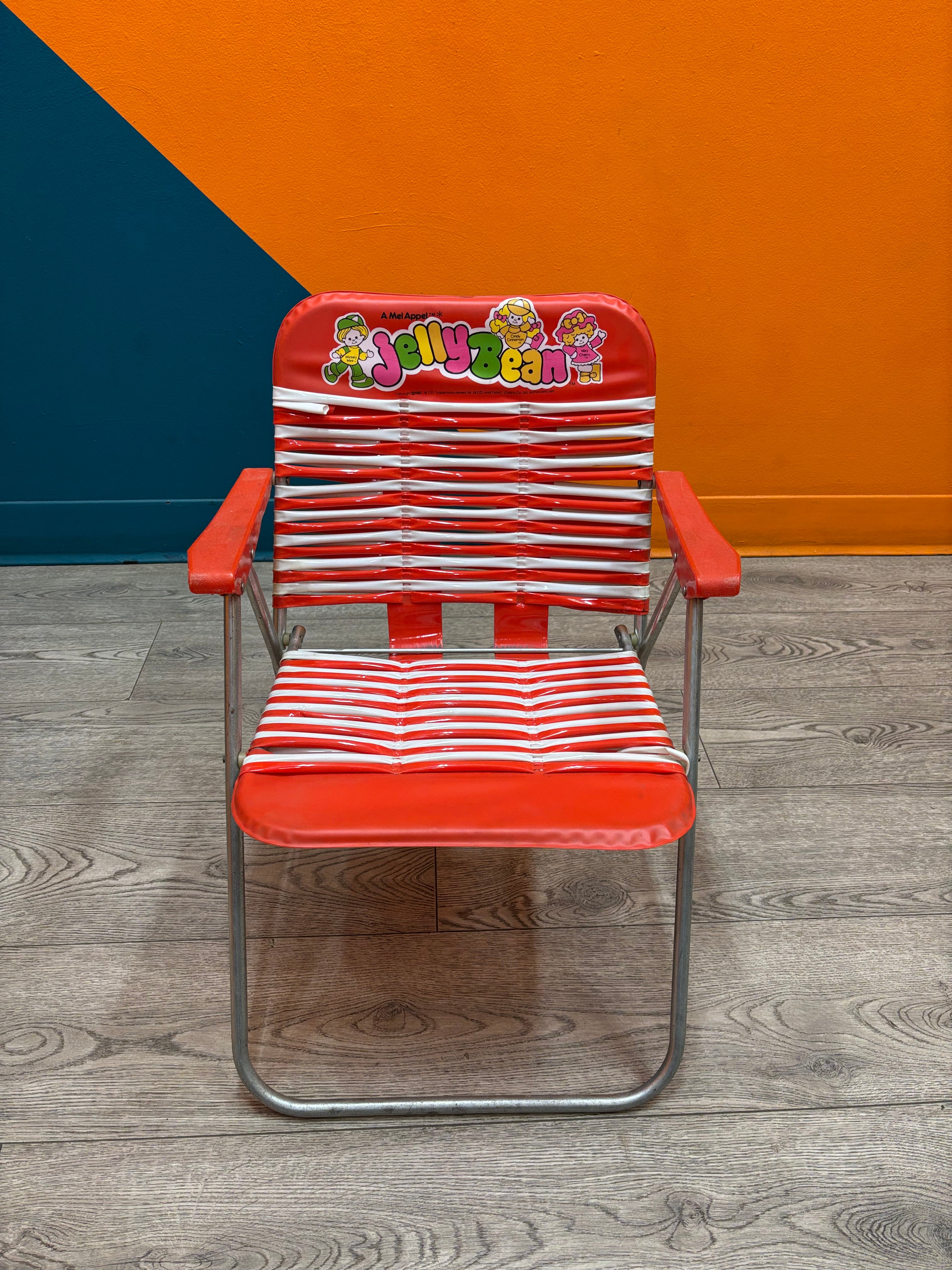 Jellybean Folding Tube Chair (1982)