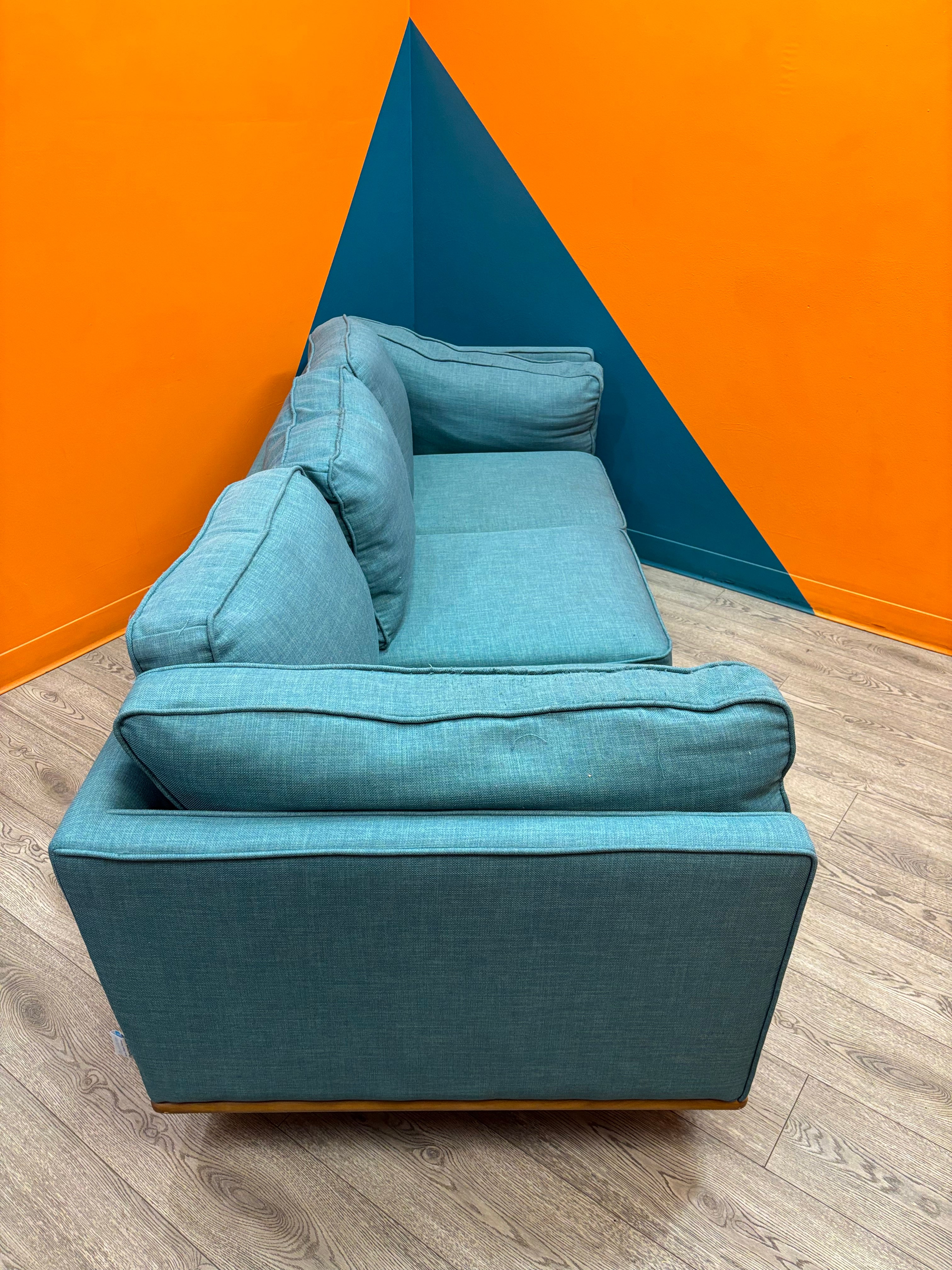 Teal Sofa