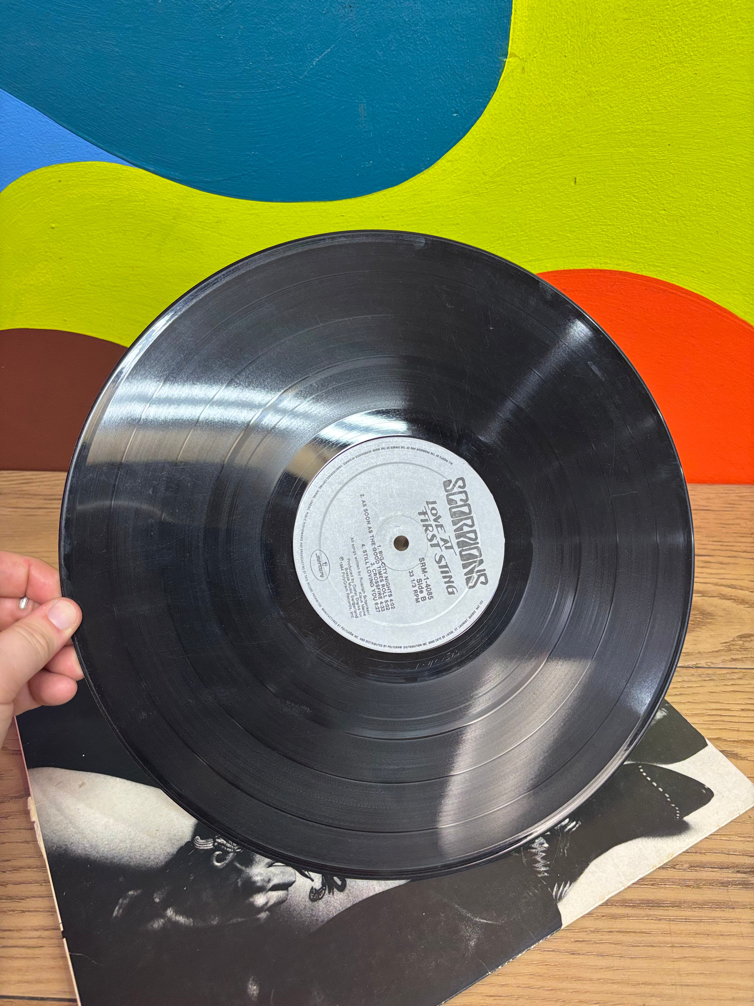 Scorpions Love at First Sting Vinyl