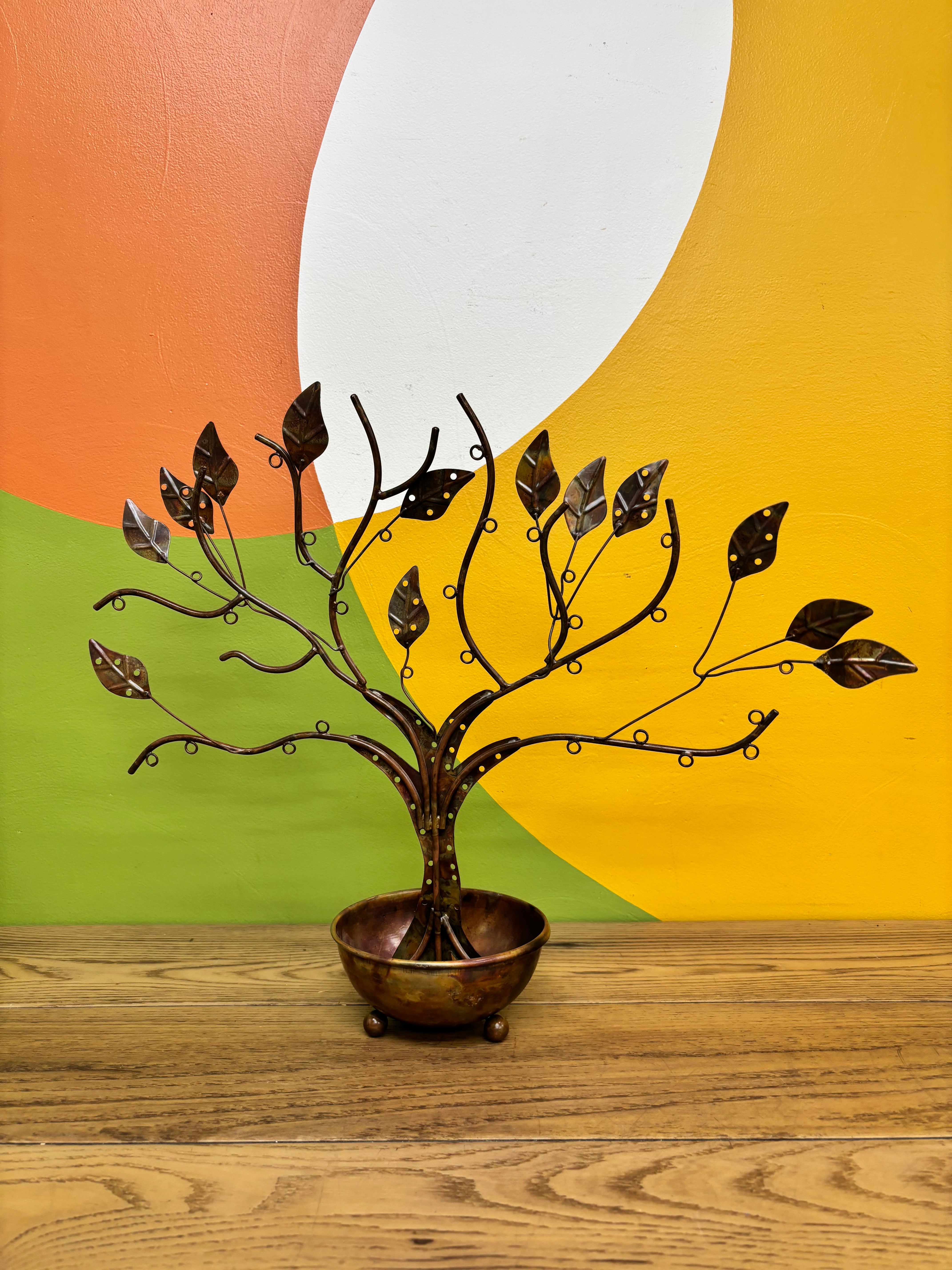 Metal Jewelry Tree