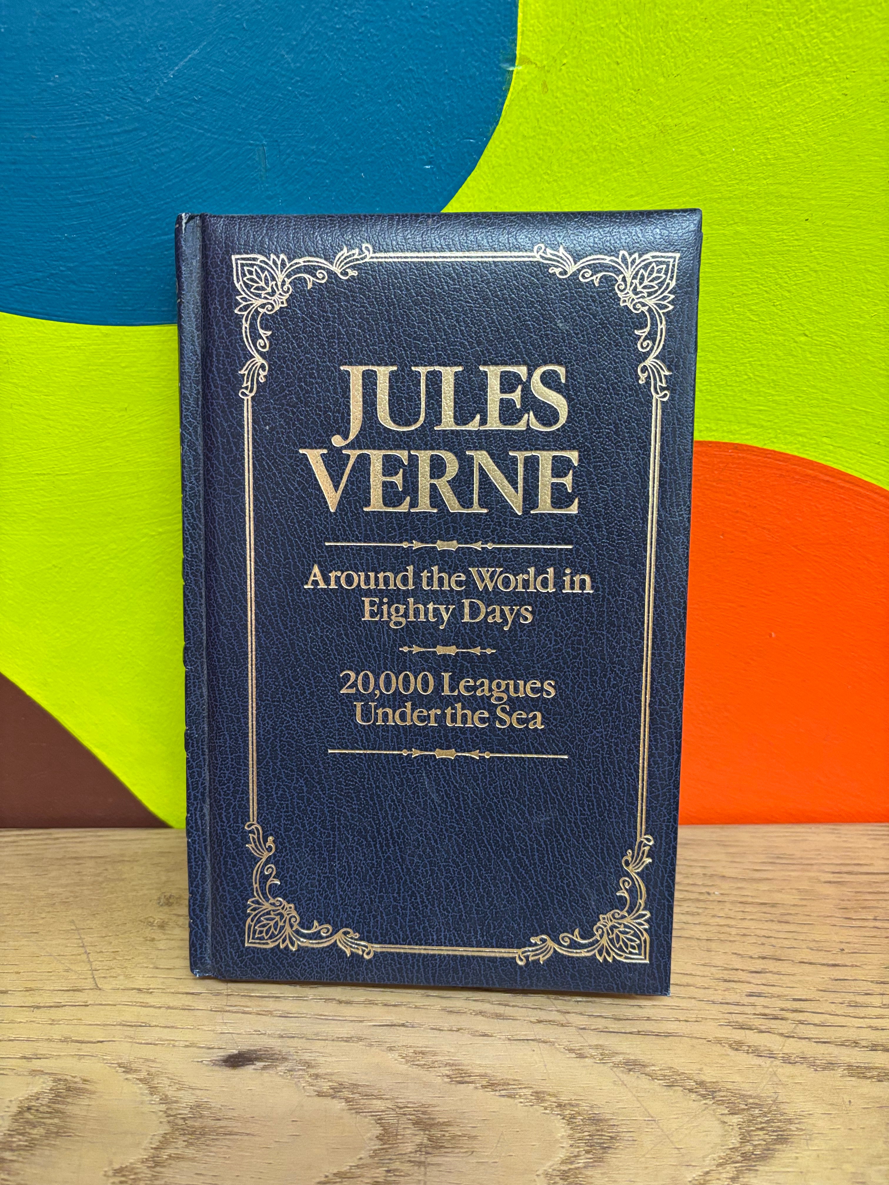 Jules Verne's Book (Around the World in Eighty Days/ 20,000 Leagues Under the Sea)