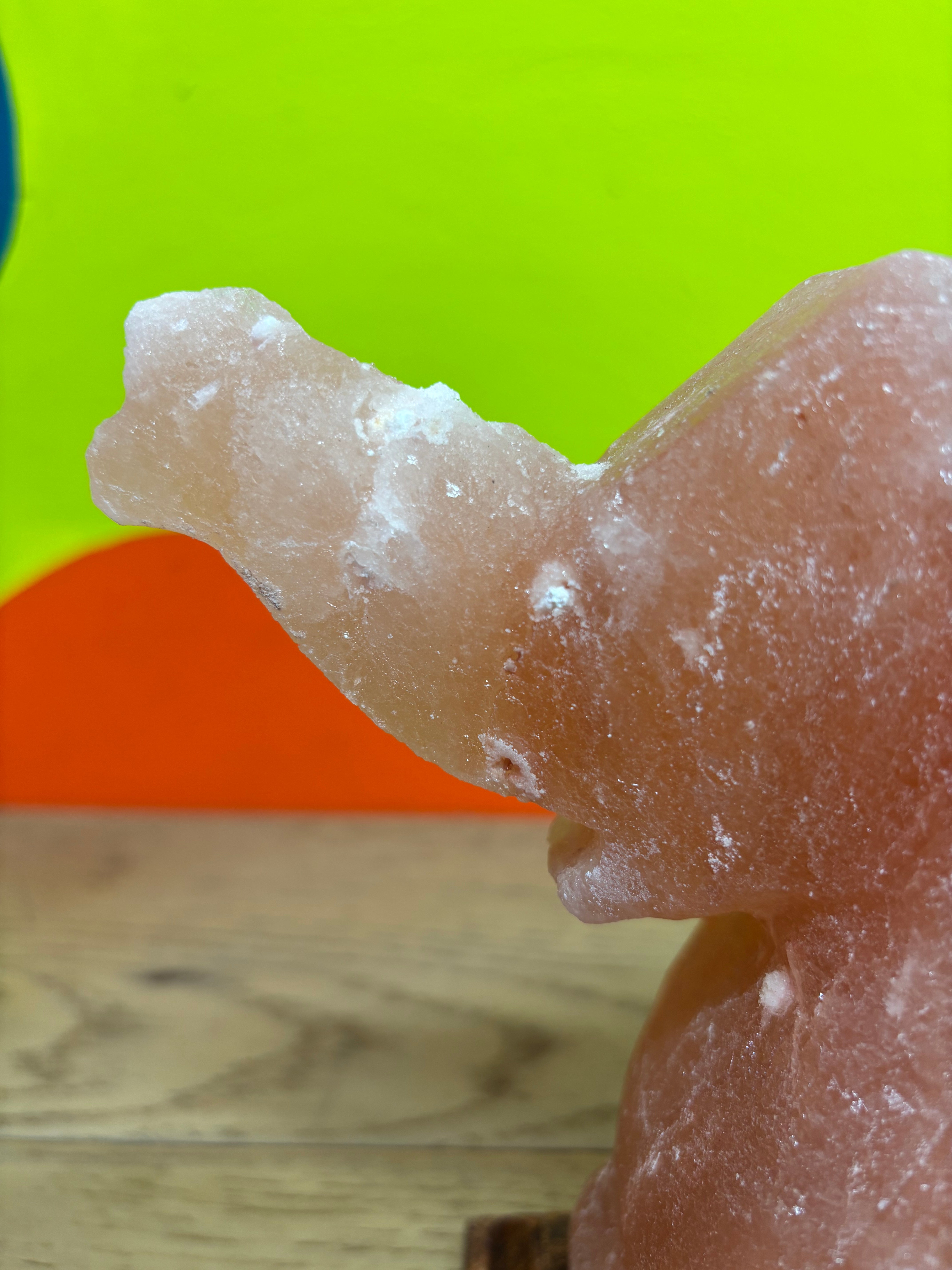Himalayan Pink Salt Elephant