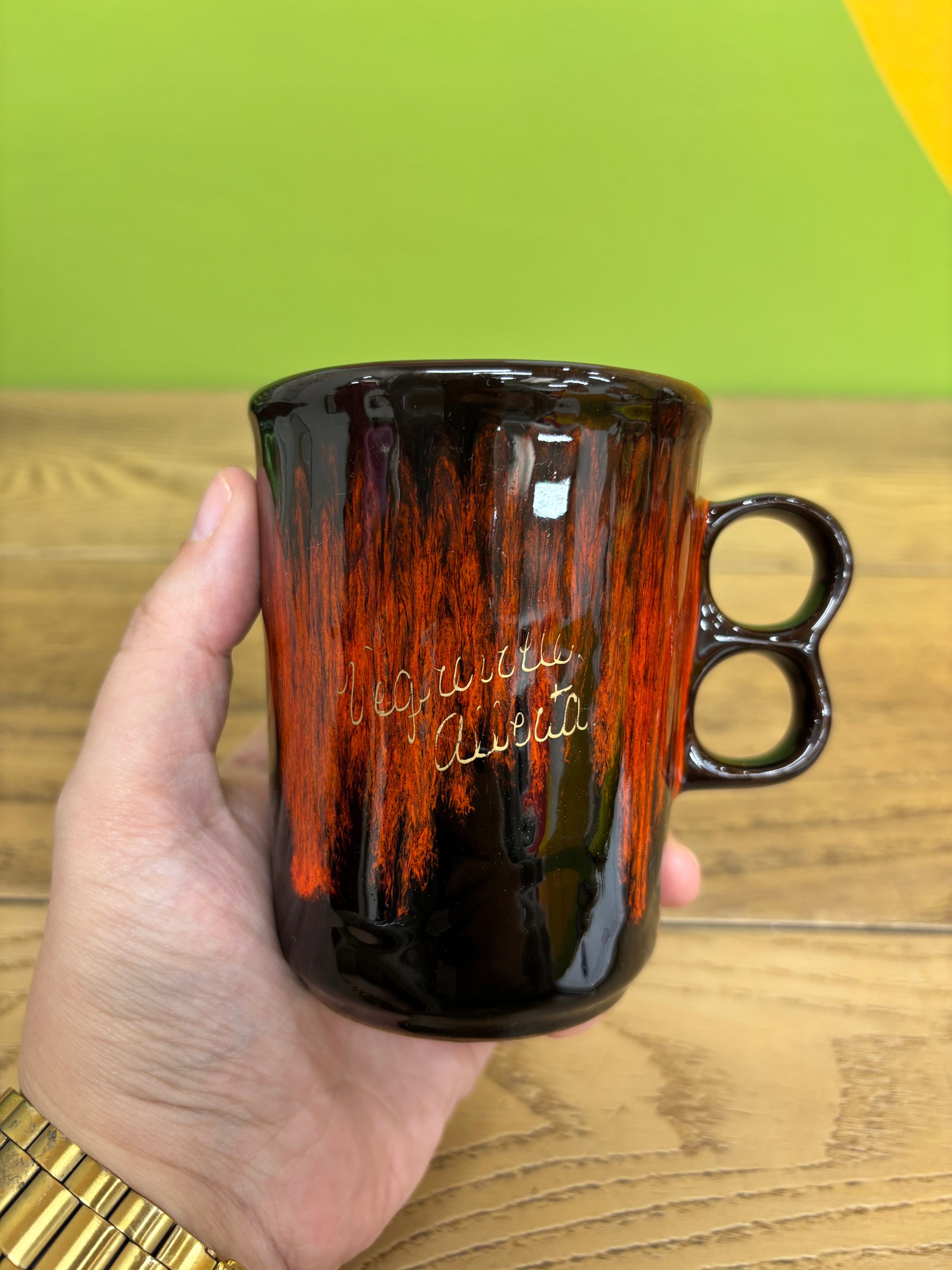 Set of 4 Pottery Mugs