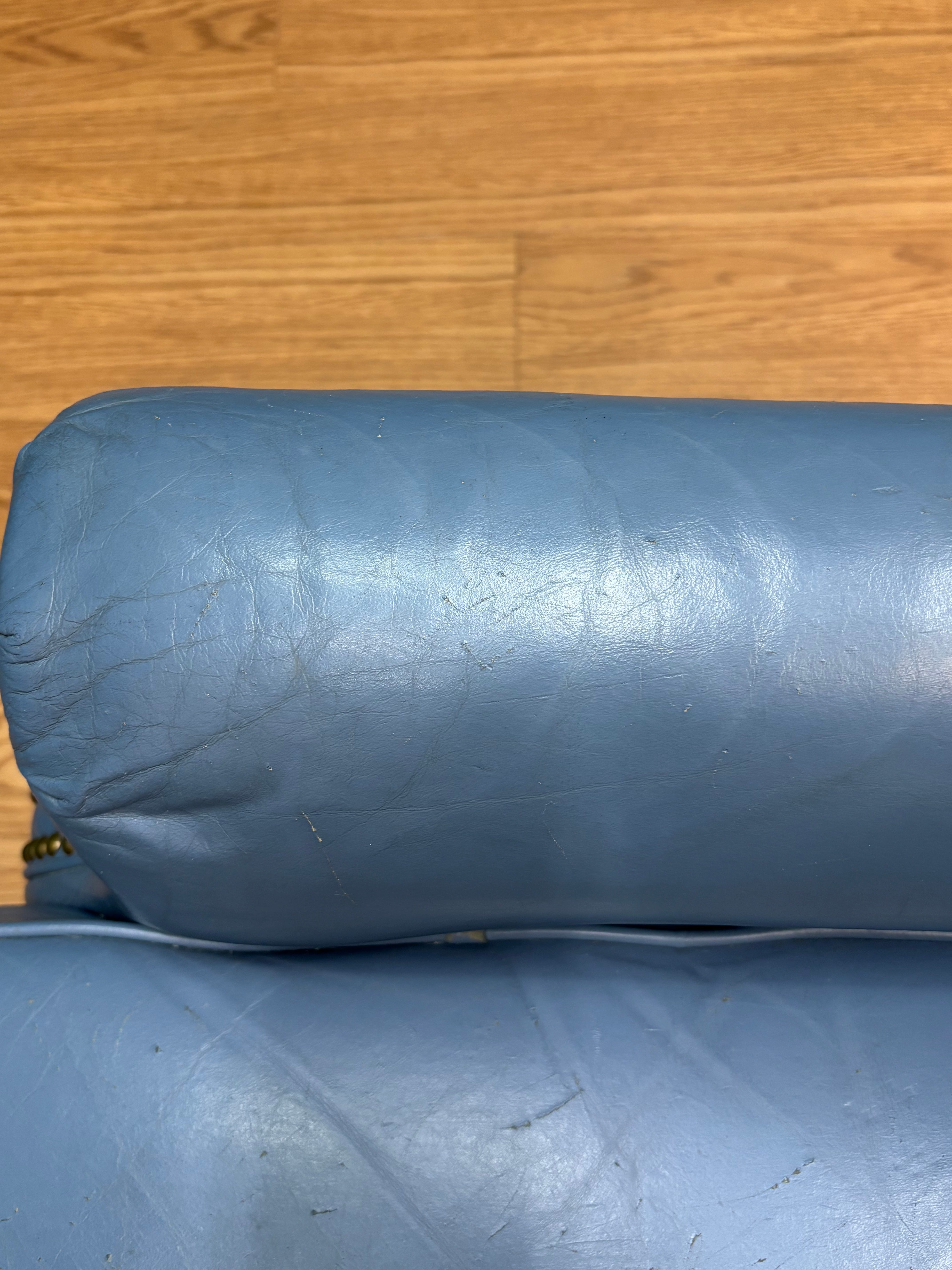 Blue Recliner Chair #1