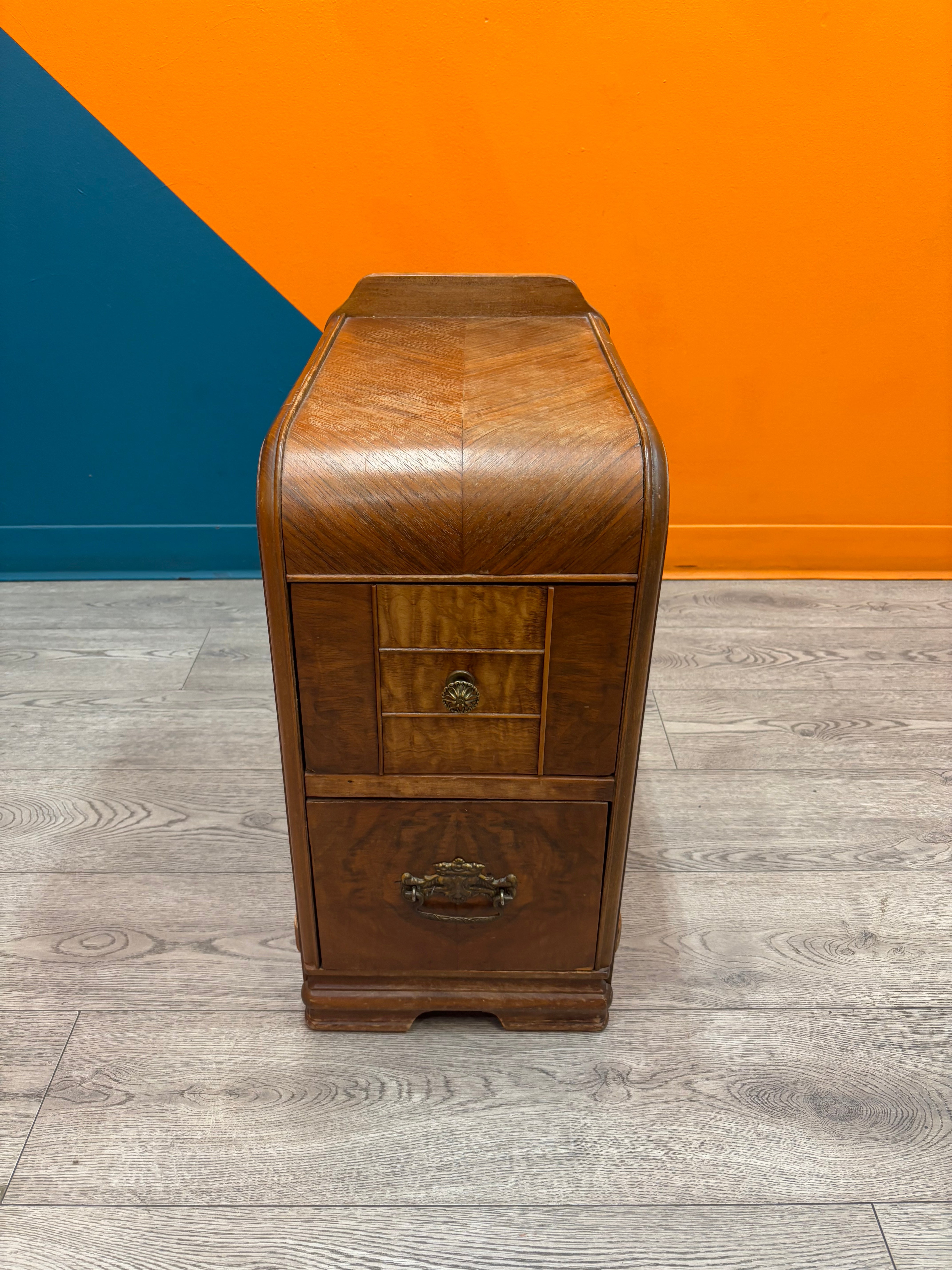 Wood Nightstand