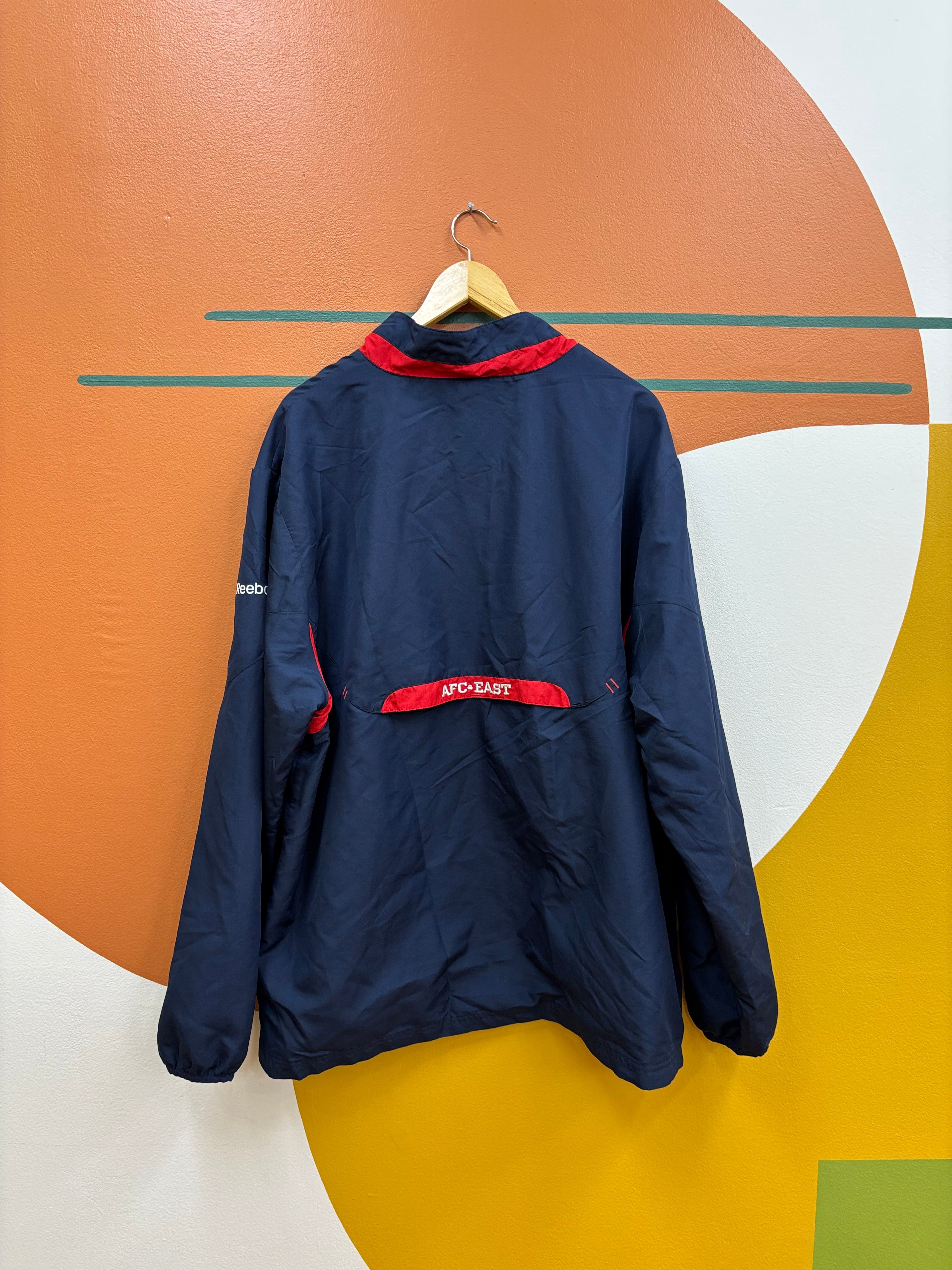 Buffalo Bills Quarter Zip Windbreaker - Unisex Size XL