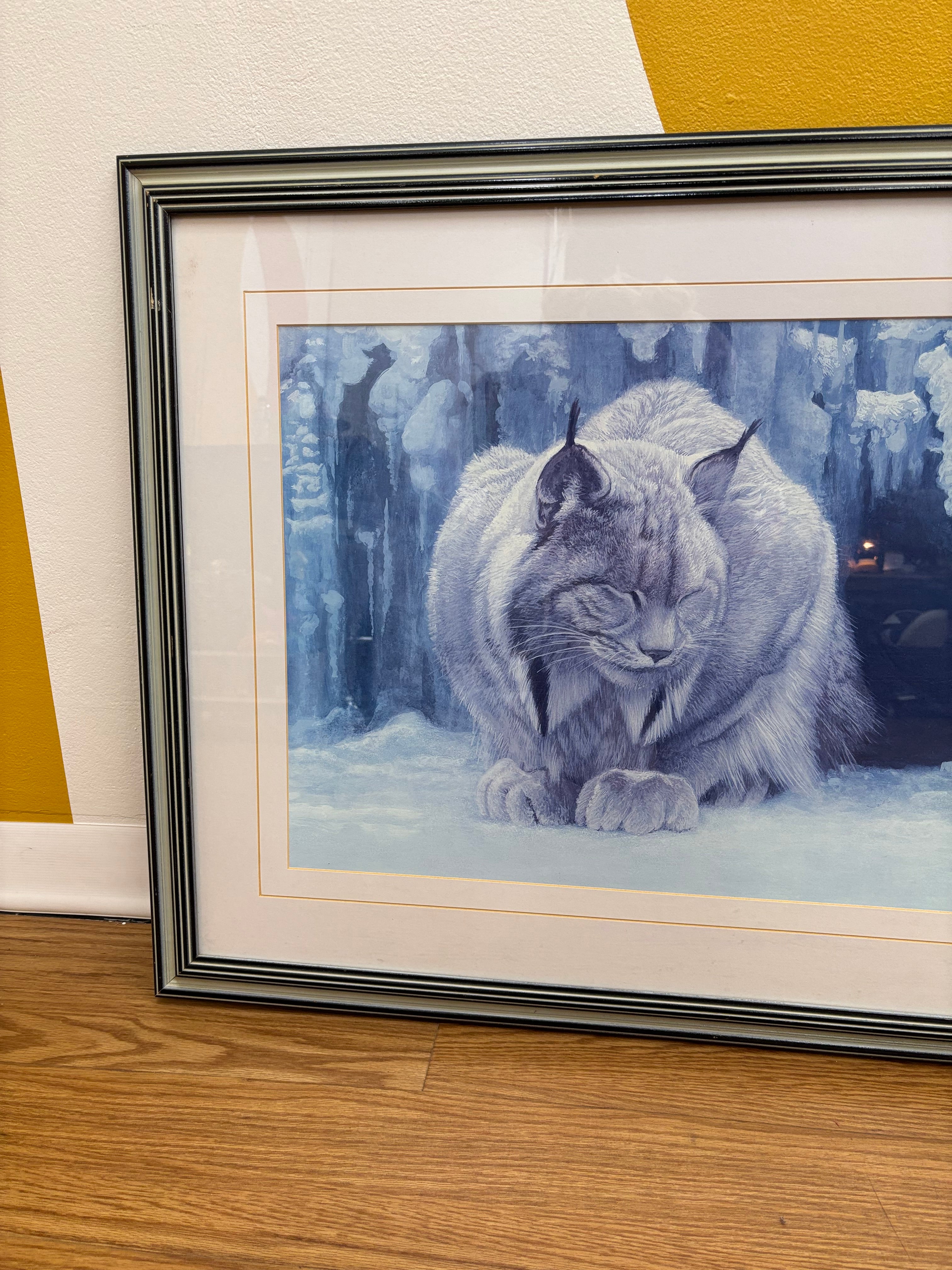 Dozing Lynx by Robert Bateman
