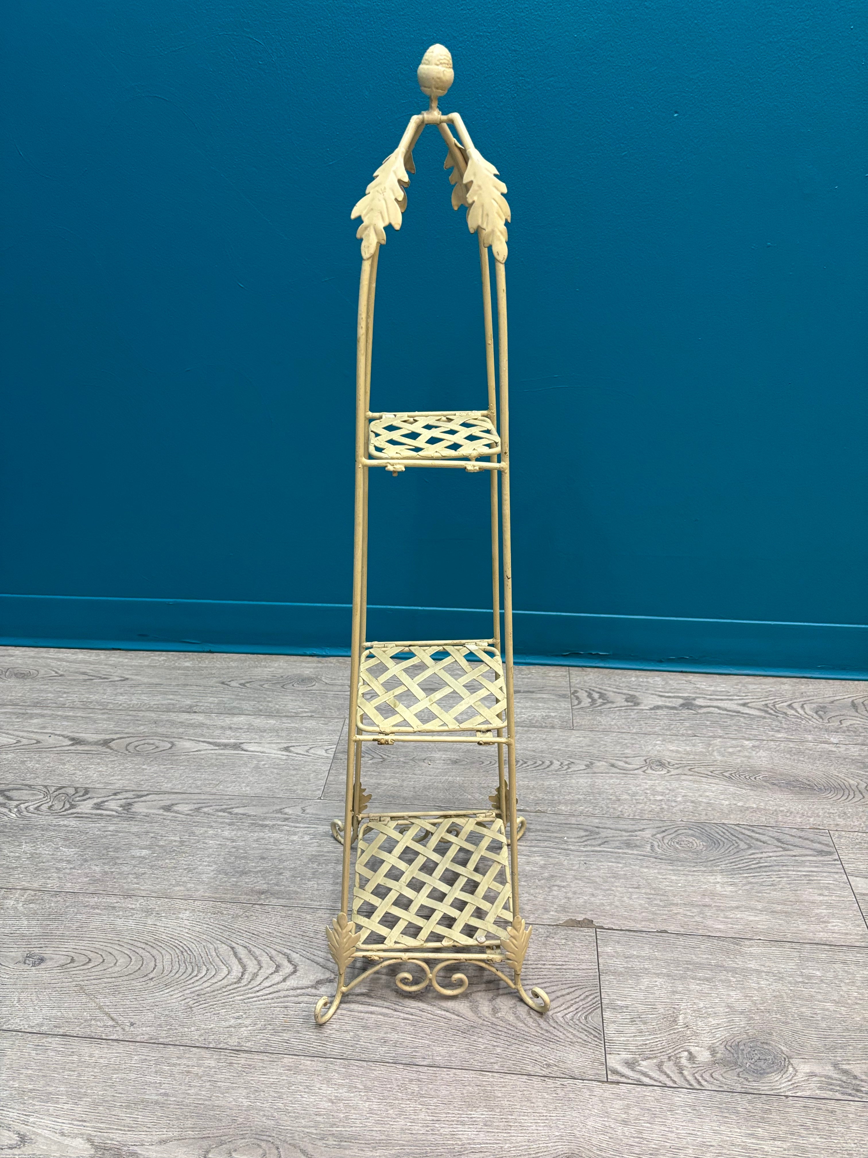 Small 3 Tier Metal Shelf