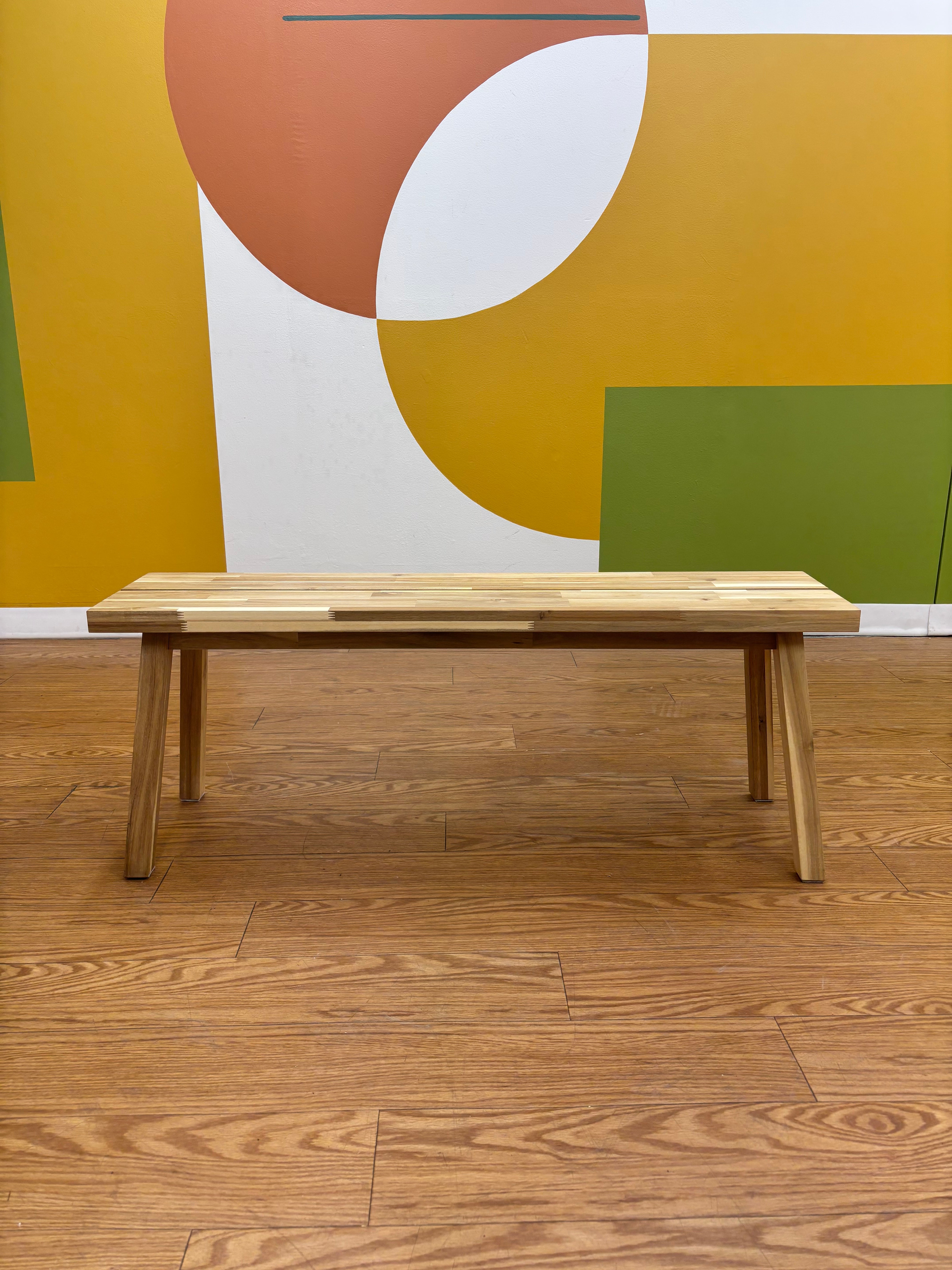 Wood Bench
