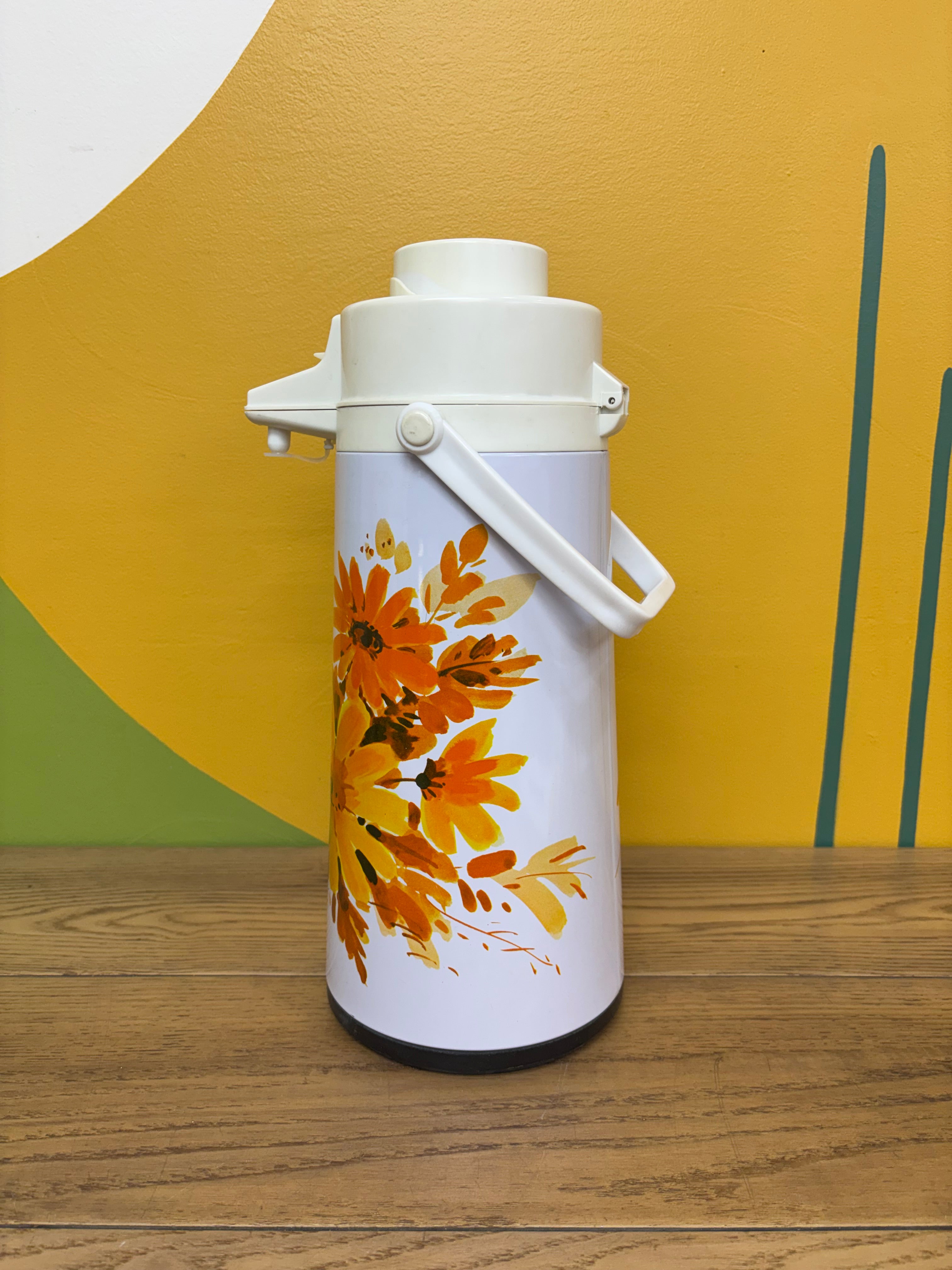Seagull Floral Pump Top Dispenser