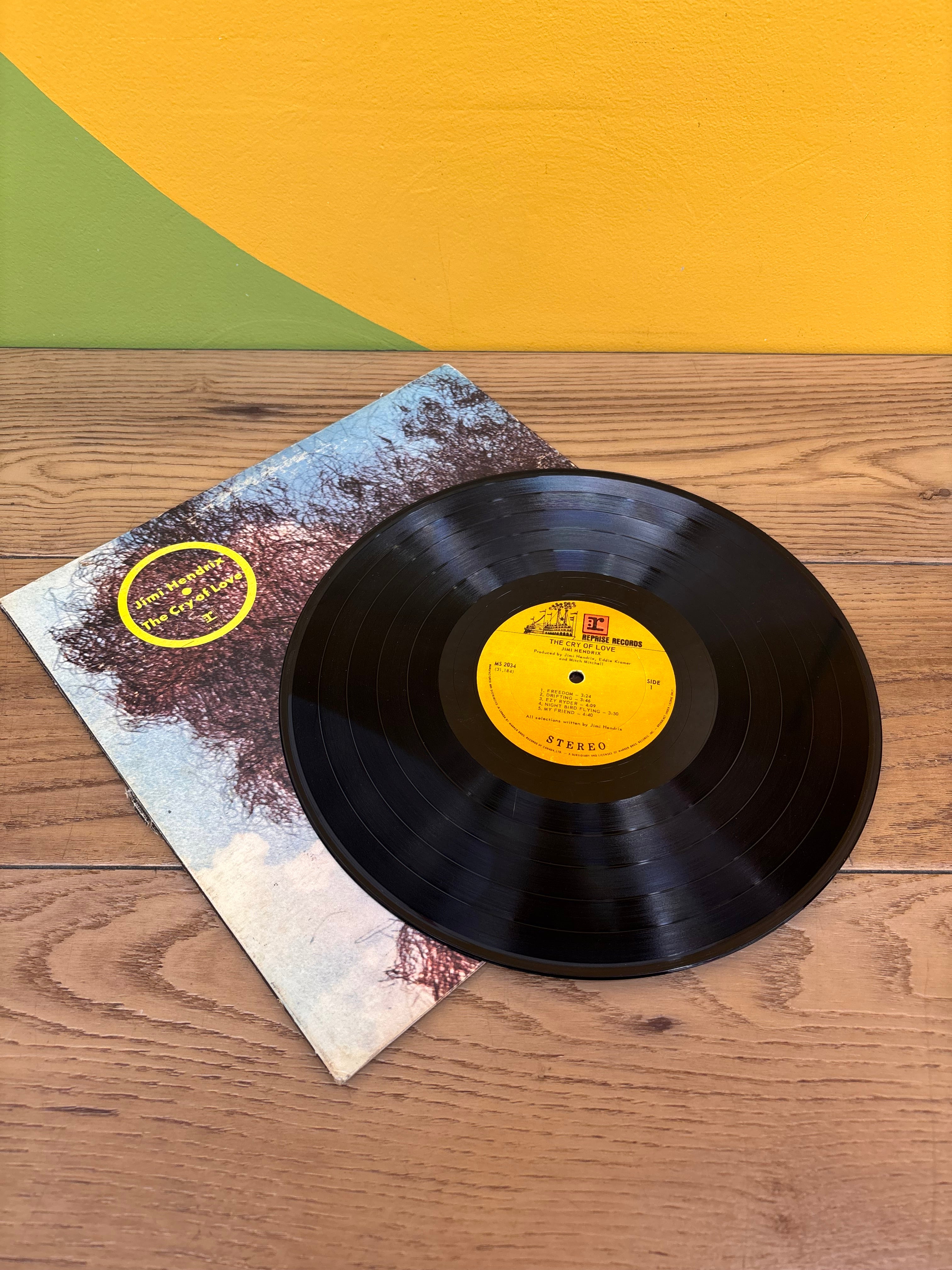 The Cry of Love - Jimi Hendrix 1971 Vinyl