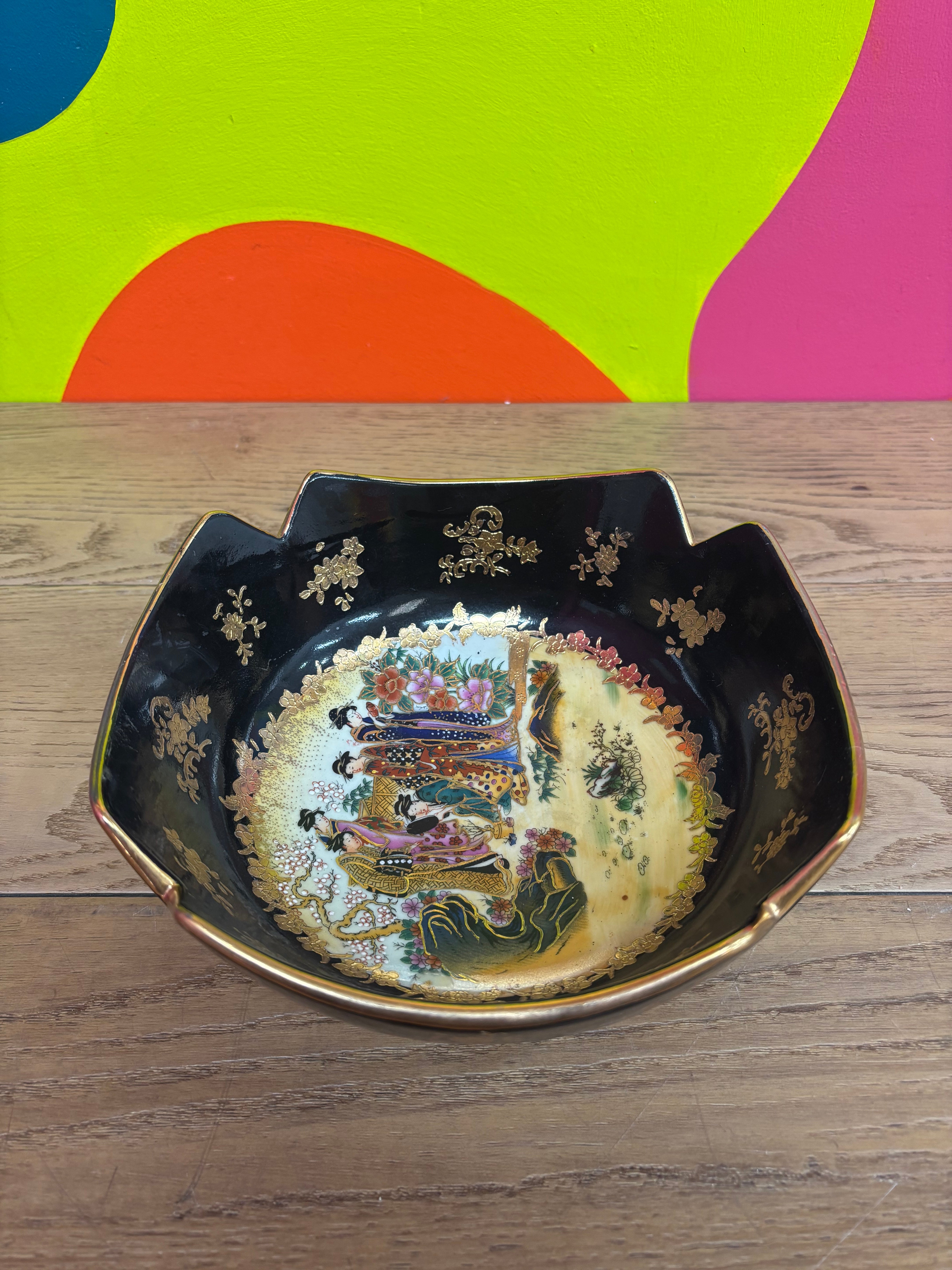 Satsuma Decorative Bowl