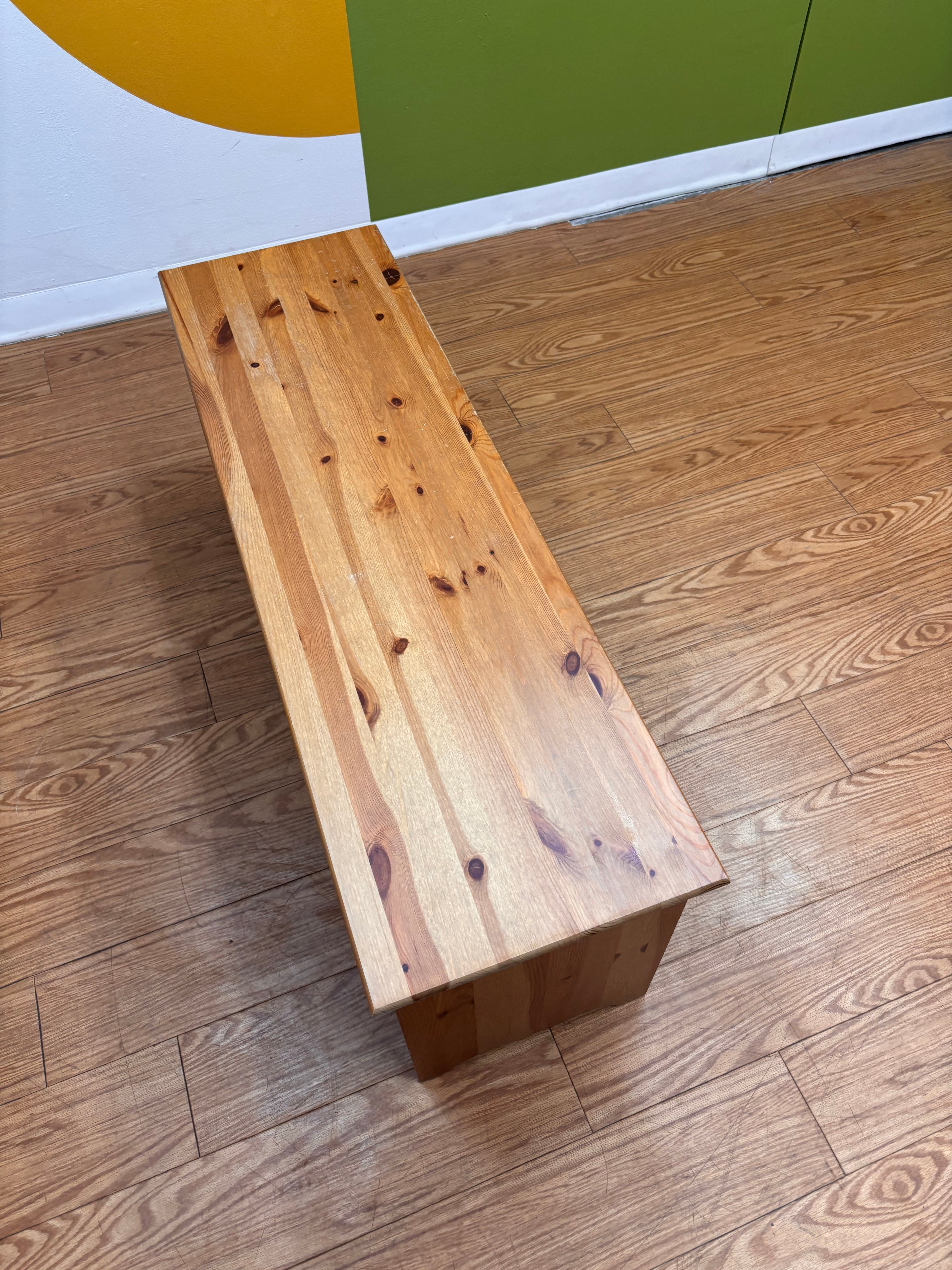 Wood TV Stand