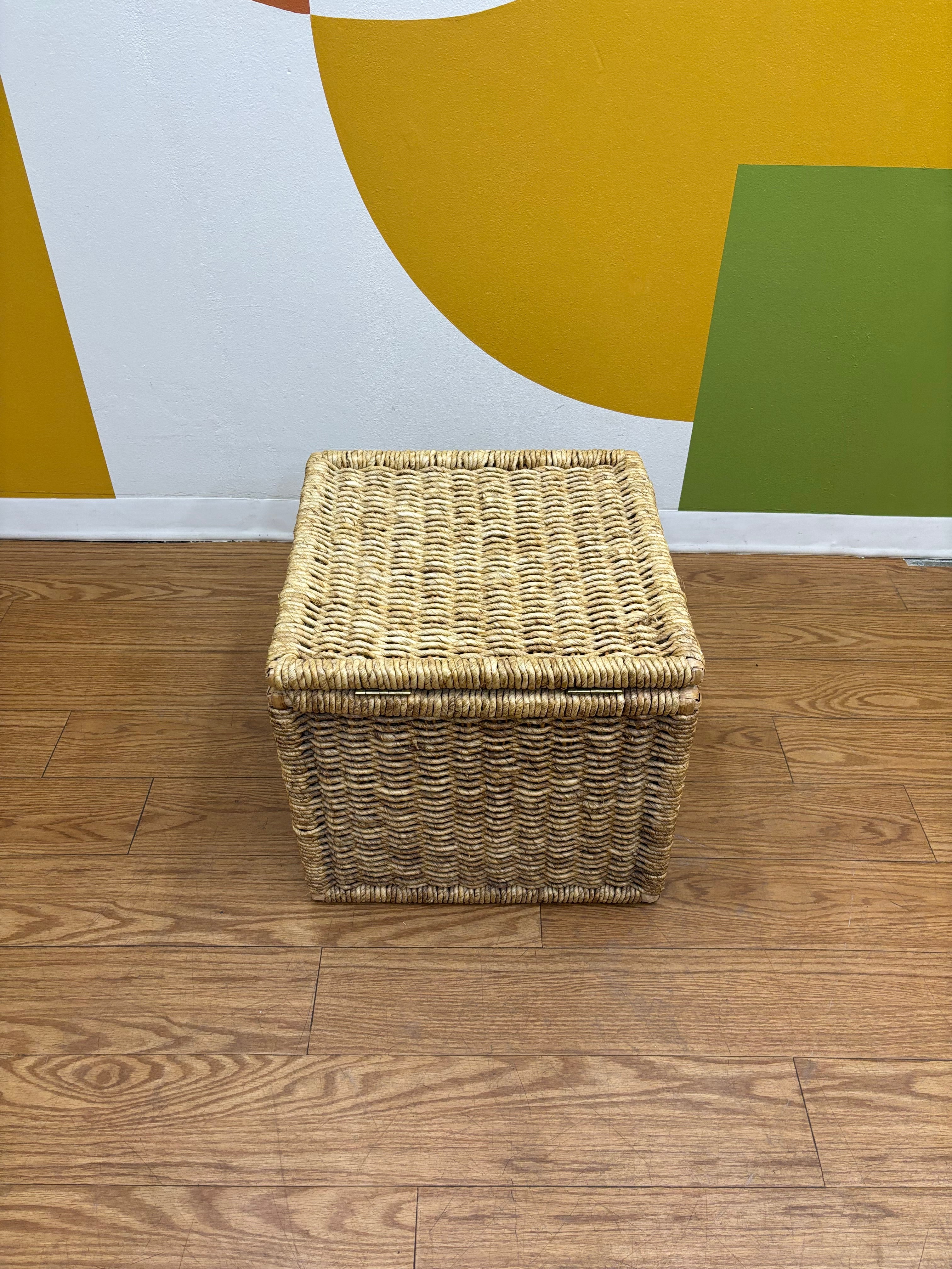Square Wicker Hamper