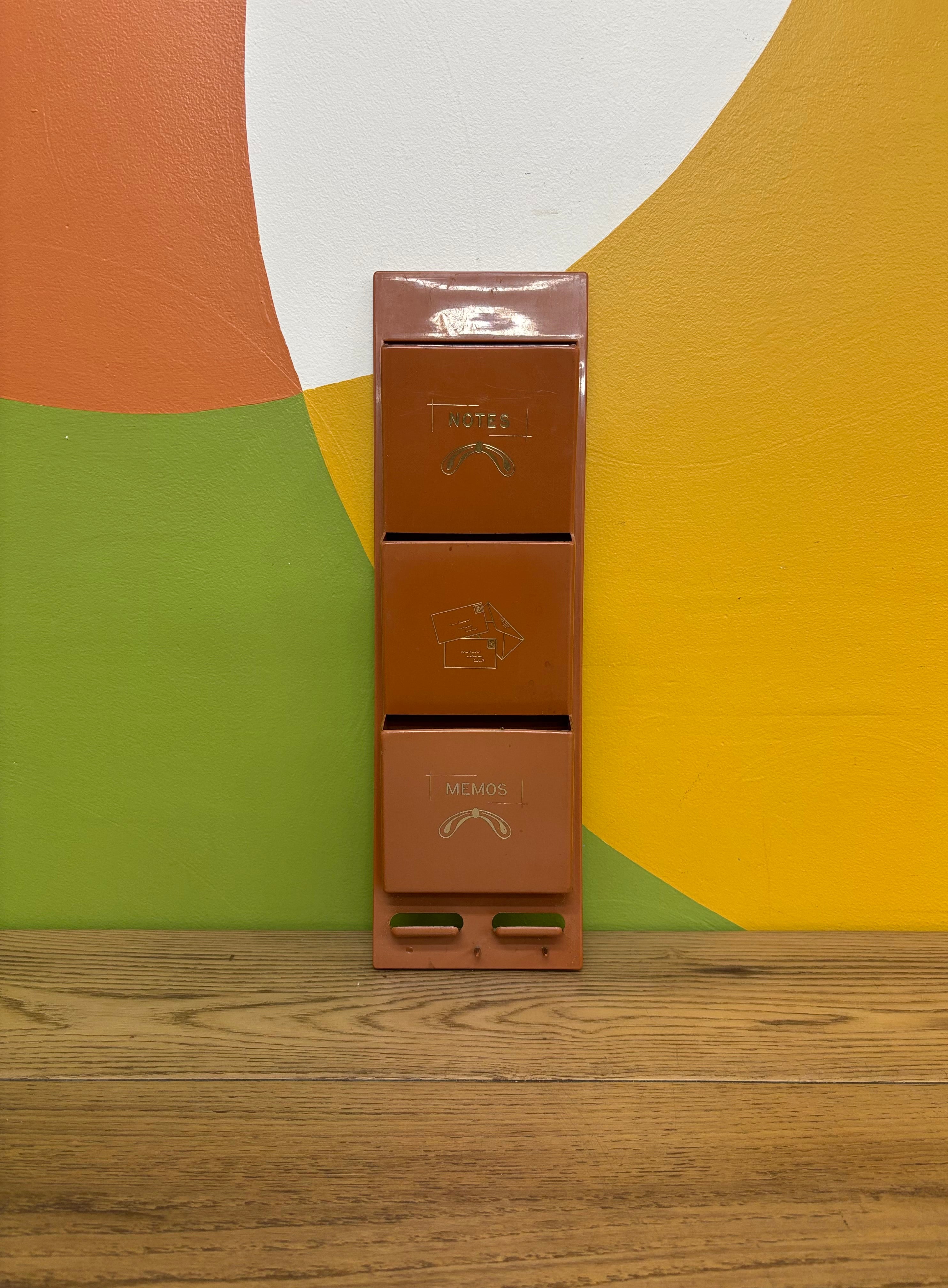 Plastic Wall Mounted Mail Organizer