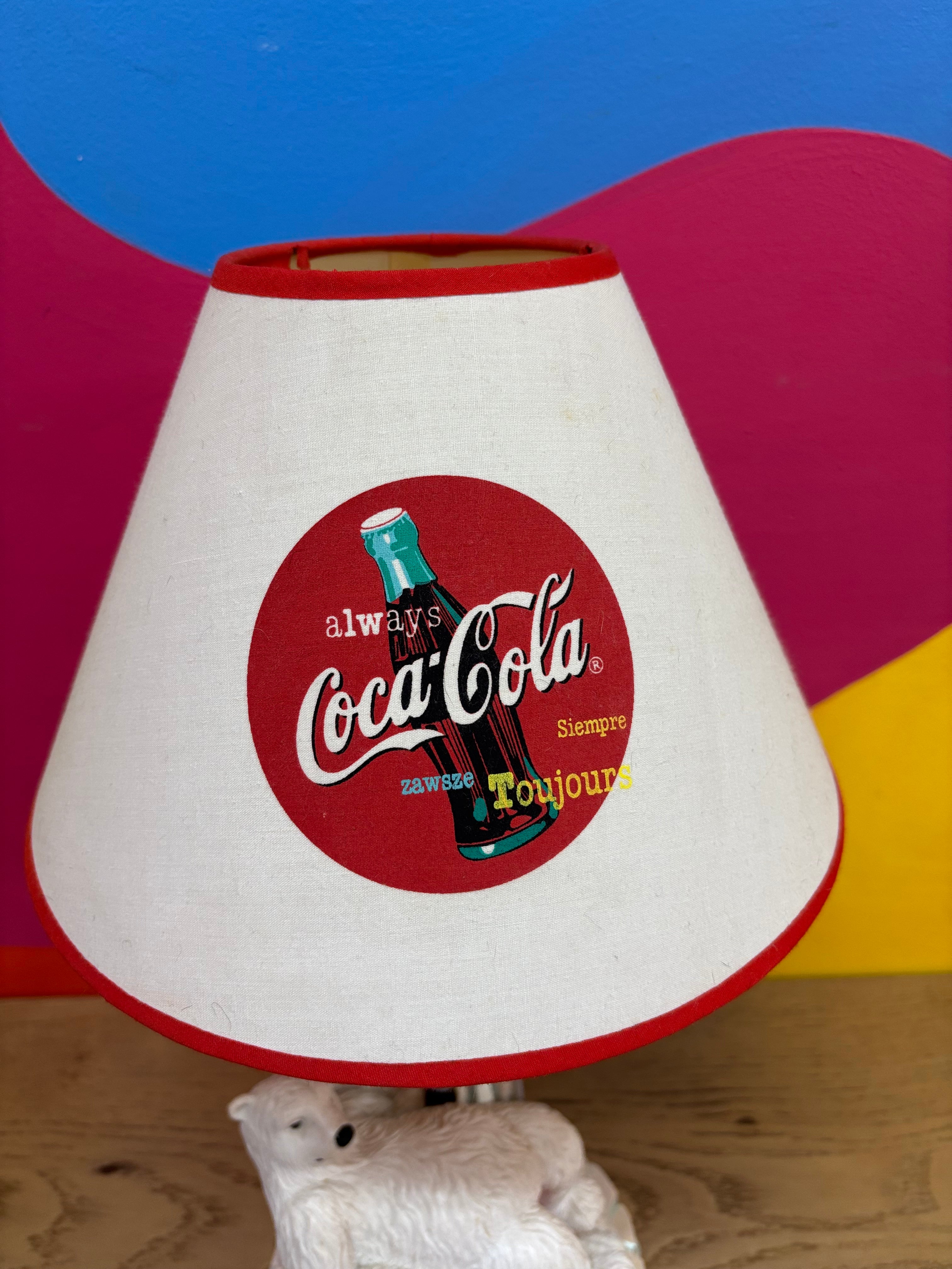 Coca Cola Polar Bear Lamp