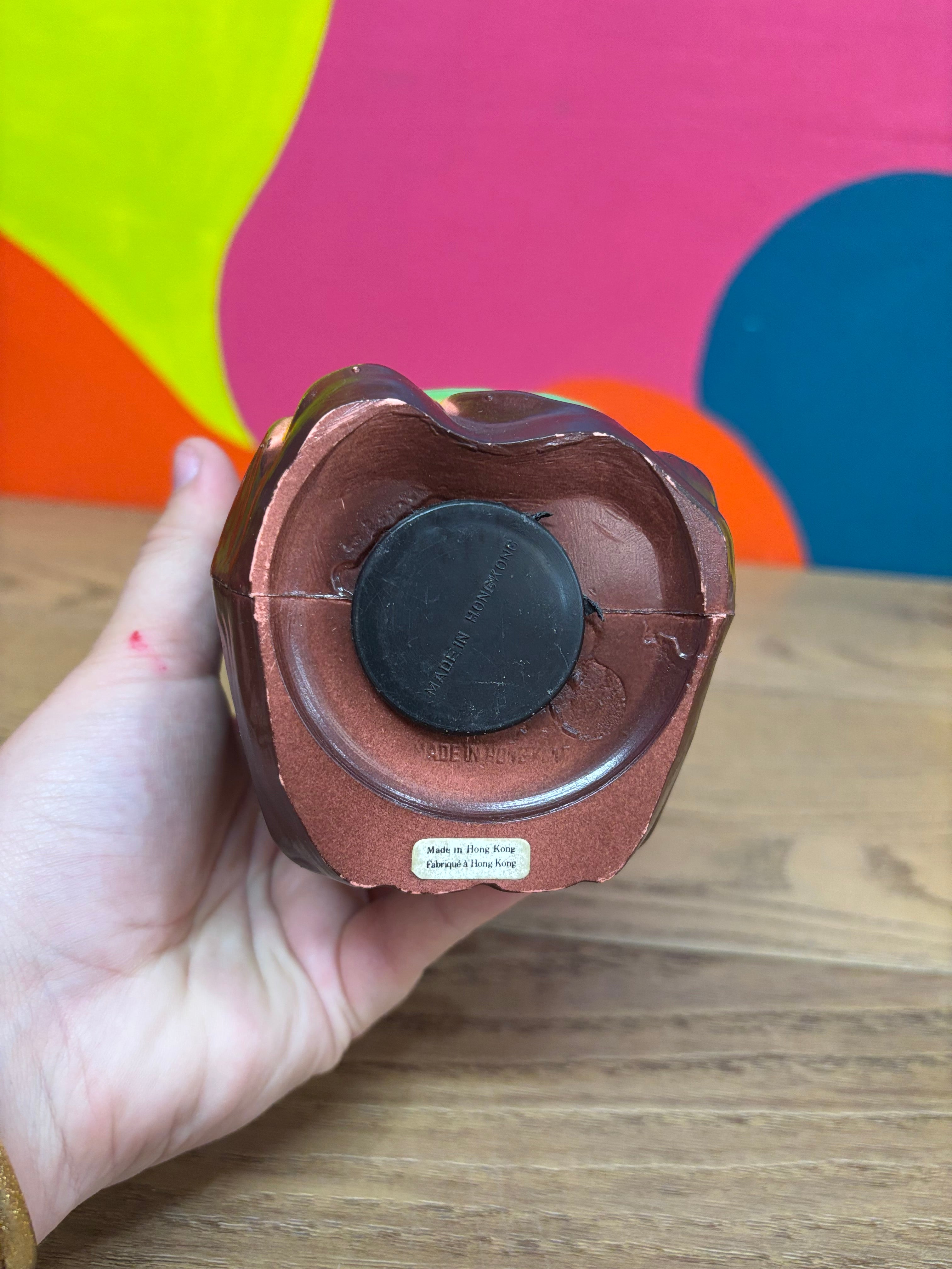 Lady Knitting Coin Bank