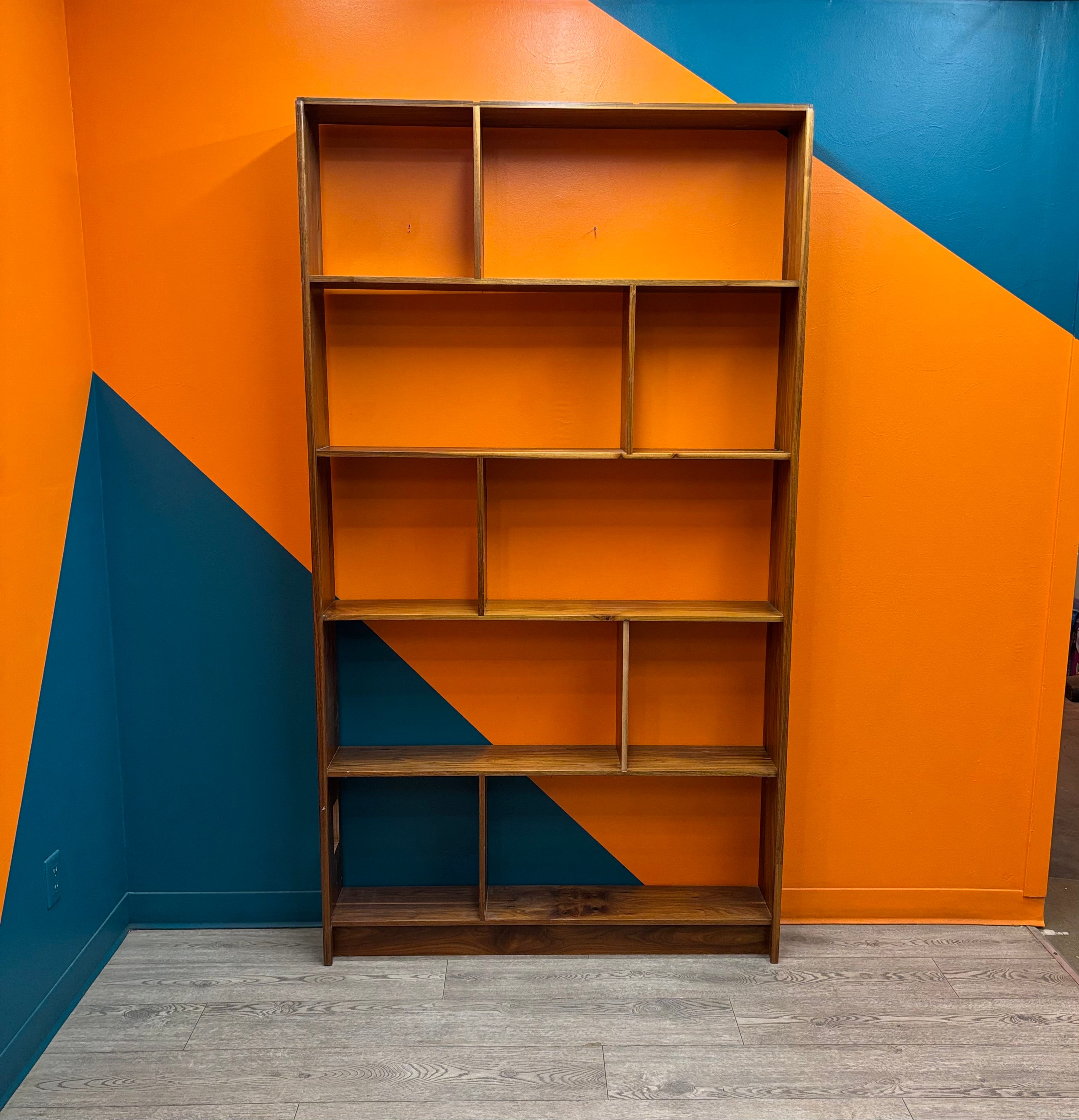 Wood Wall Bookcase
