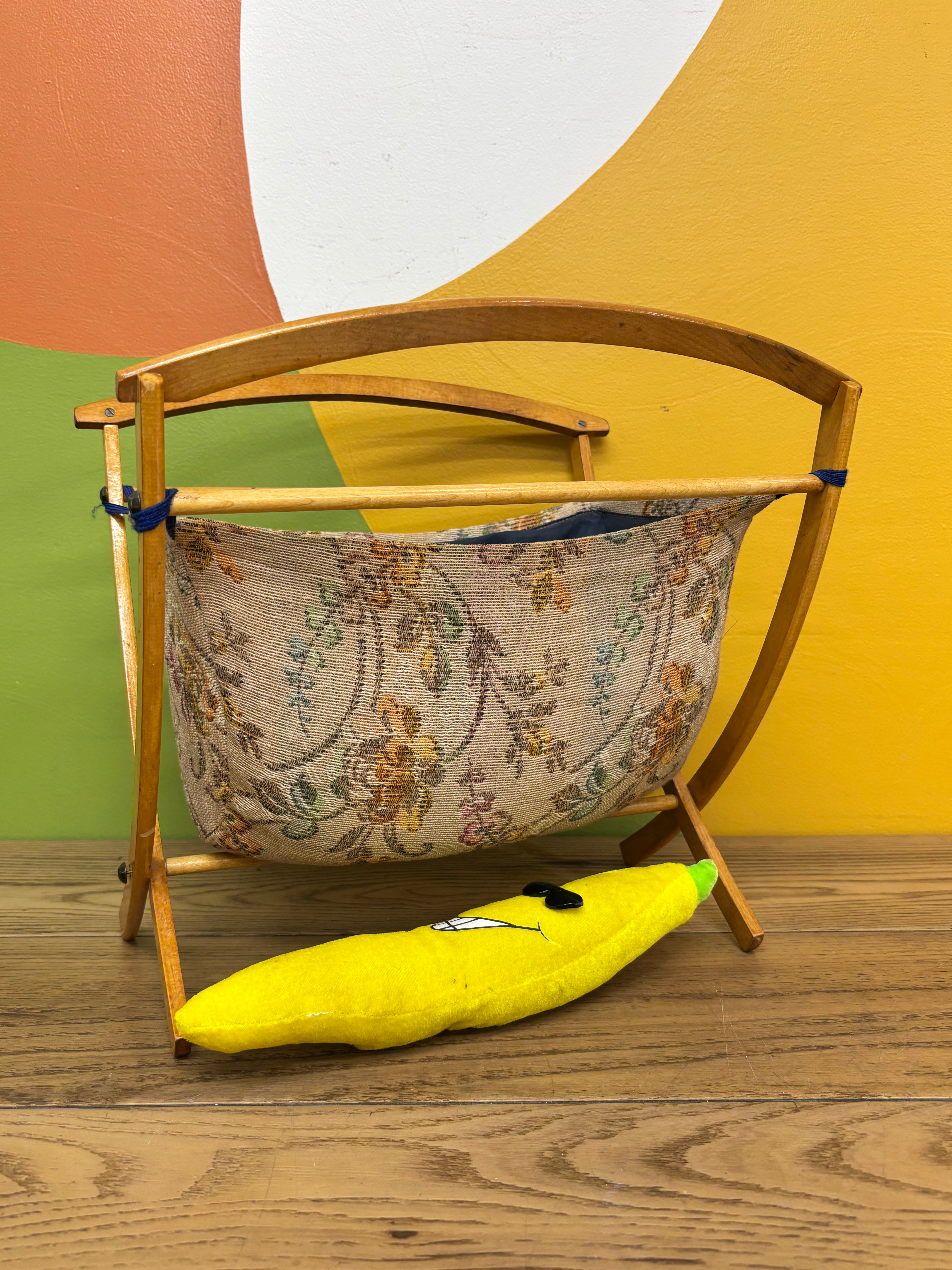 Folding Knitting Basket